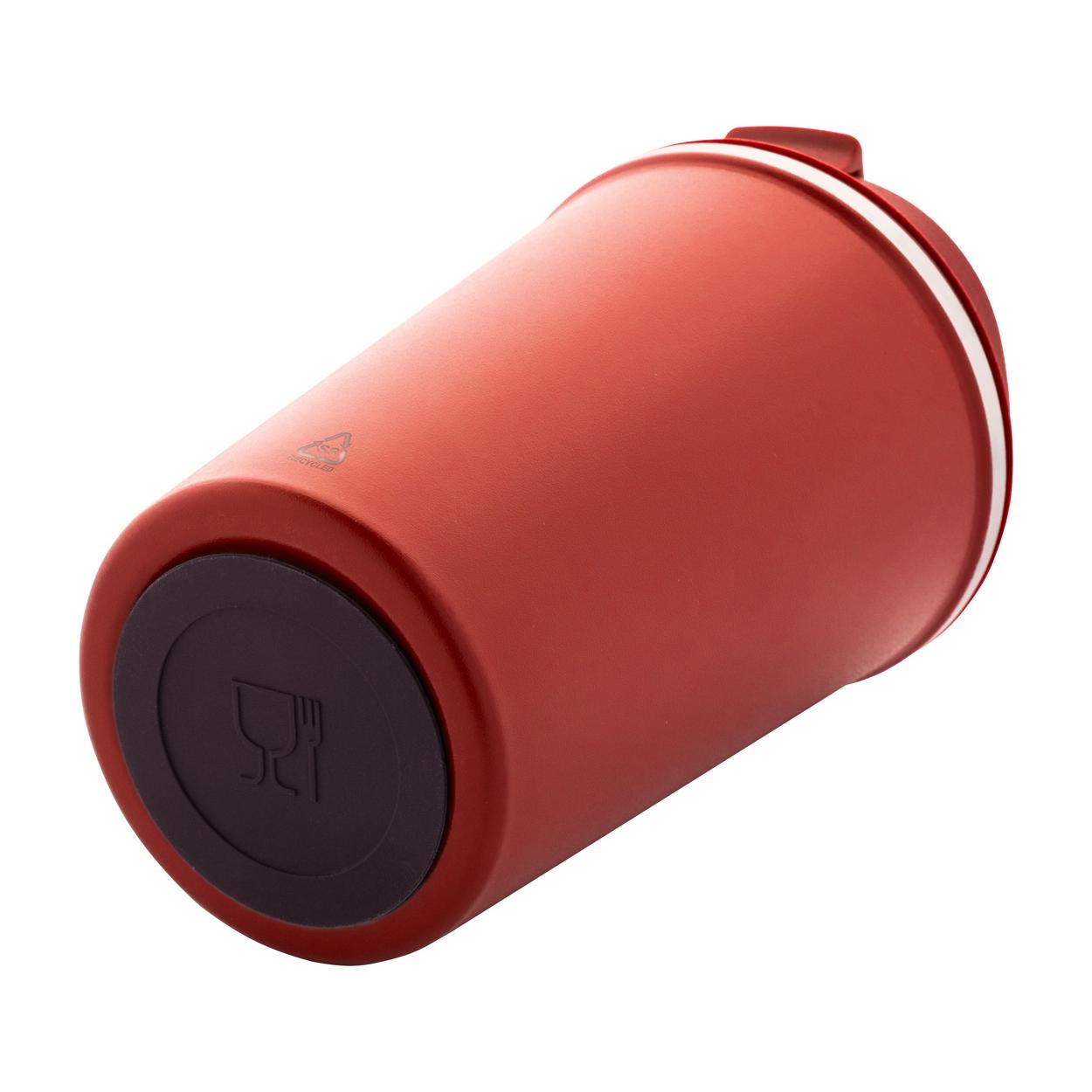 Pahar termic Catimor Roșu