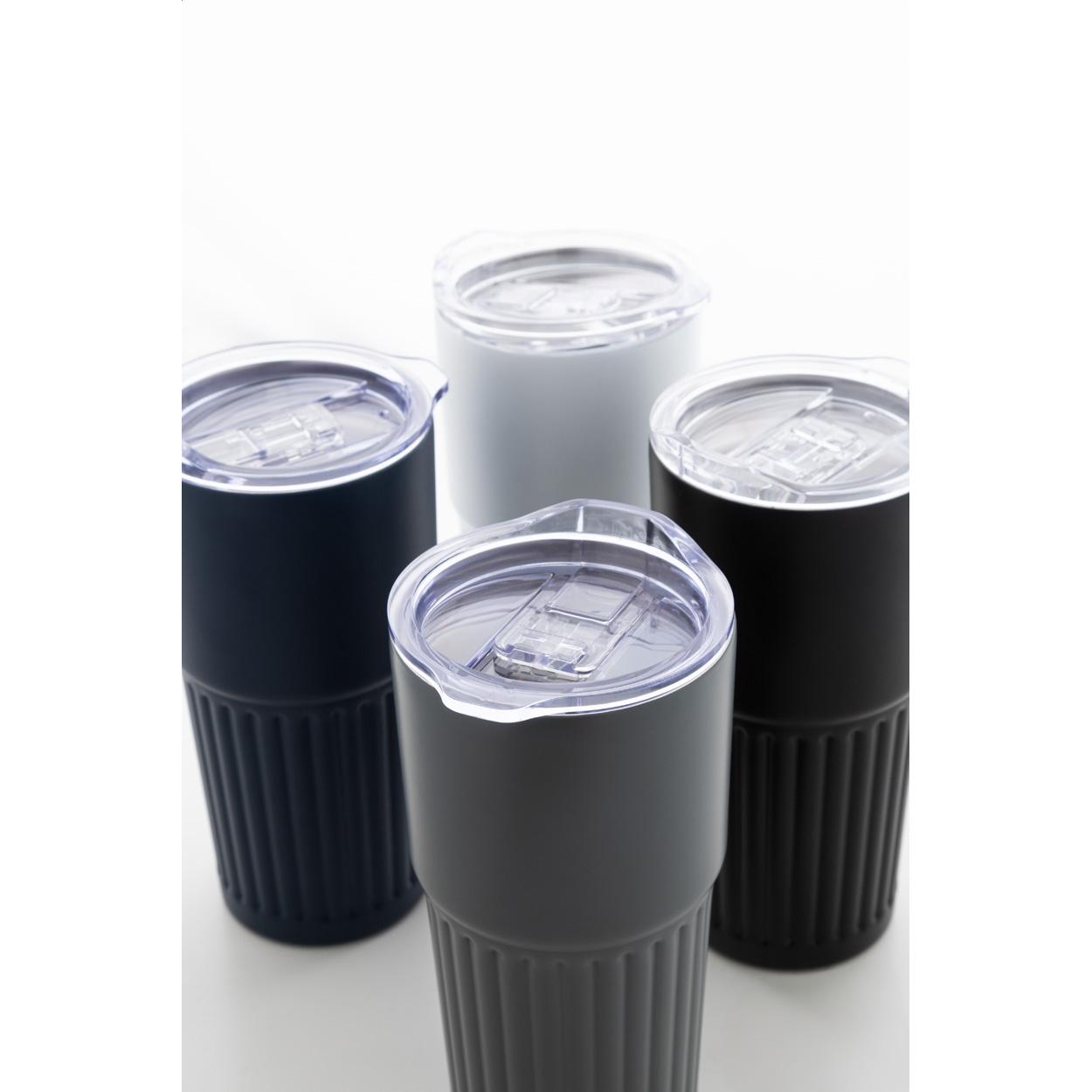 Cană termică Streaky Tall Negru