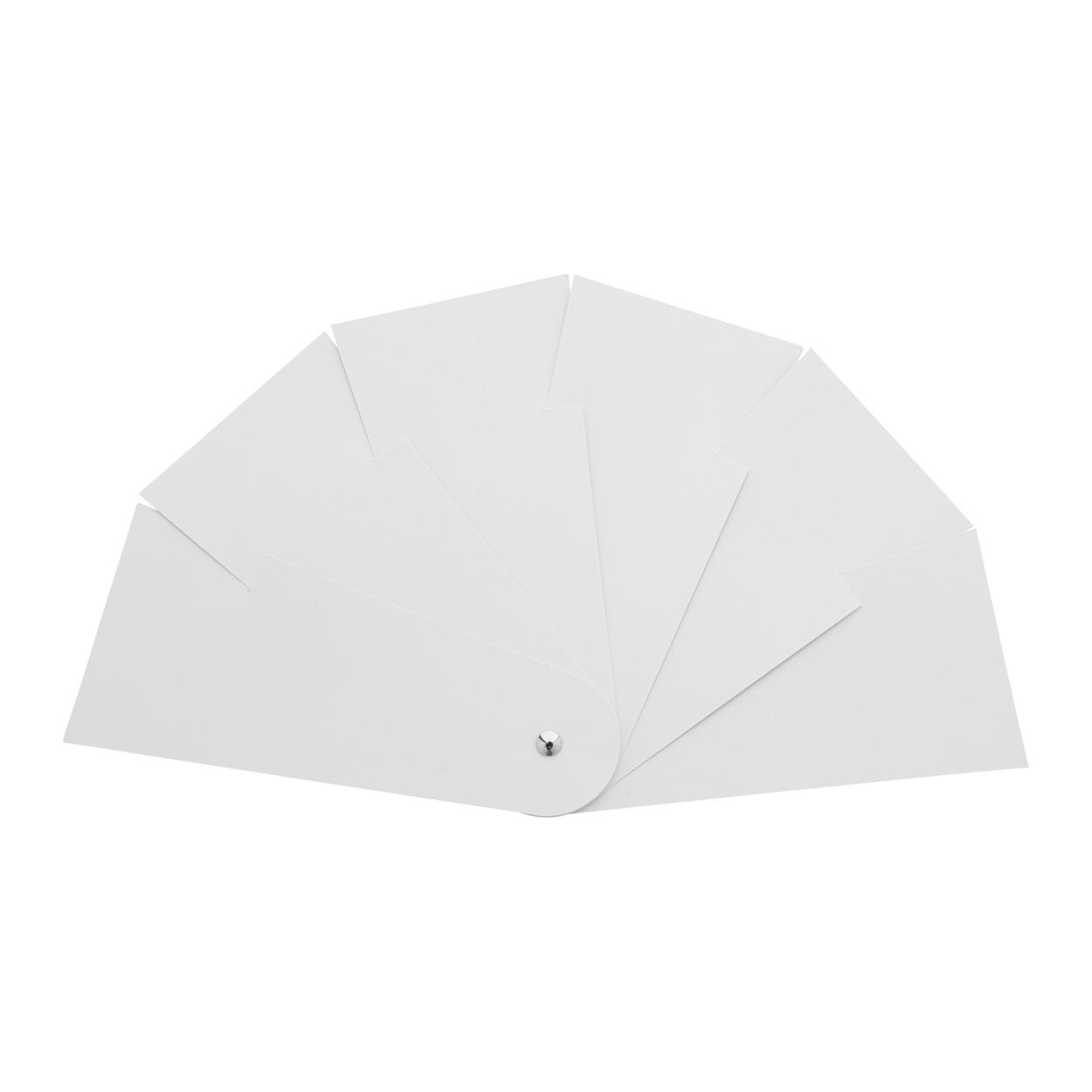 Evantai personalizat Folbreeze Alb