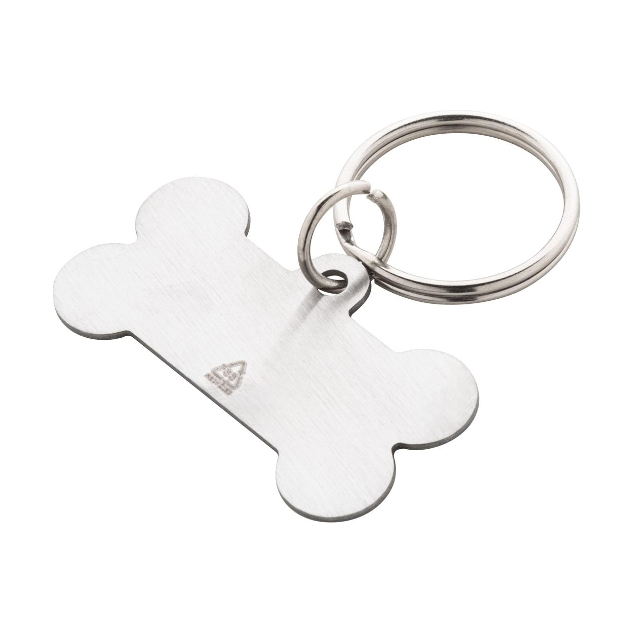 Medalion pentru câine Doggo argintiu