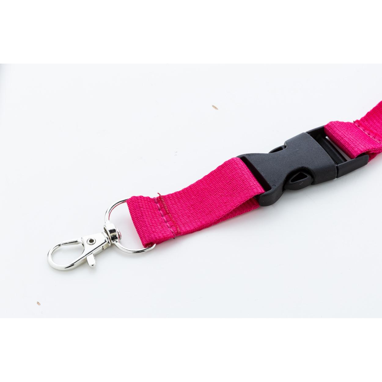 Lanyard, RPET Revent Plus roz