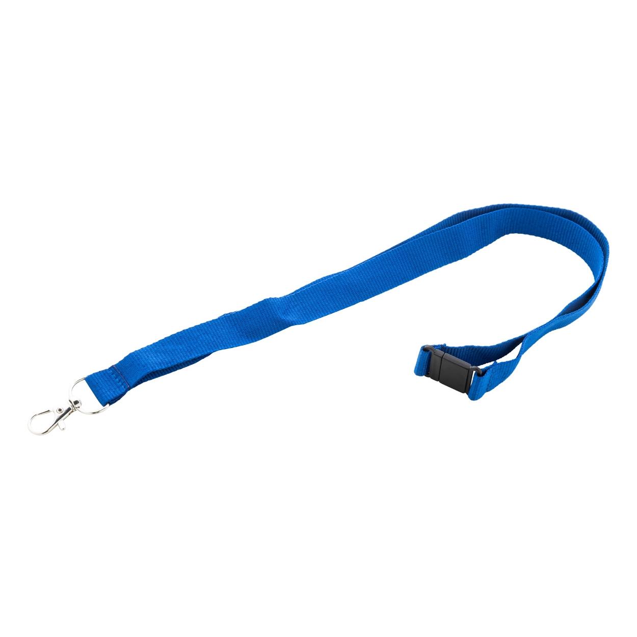 Lanyard, RPET Revent Albastru