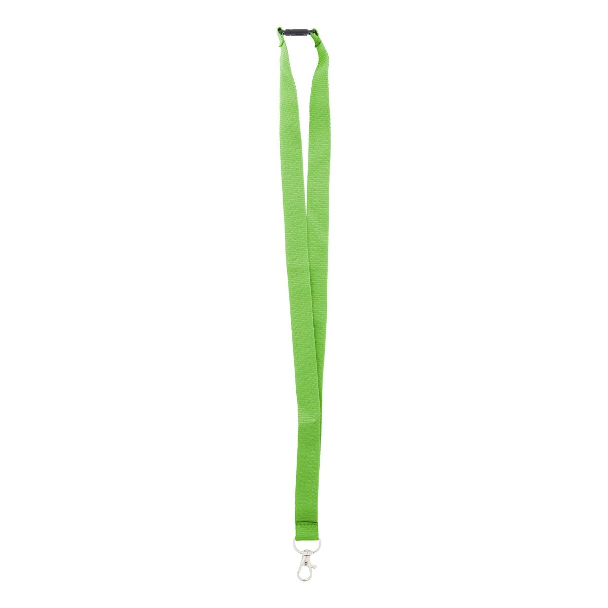 Lanyard, RPET Revent verde deschis