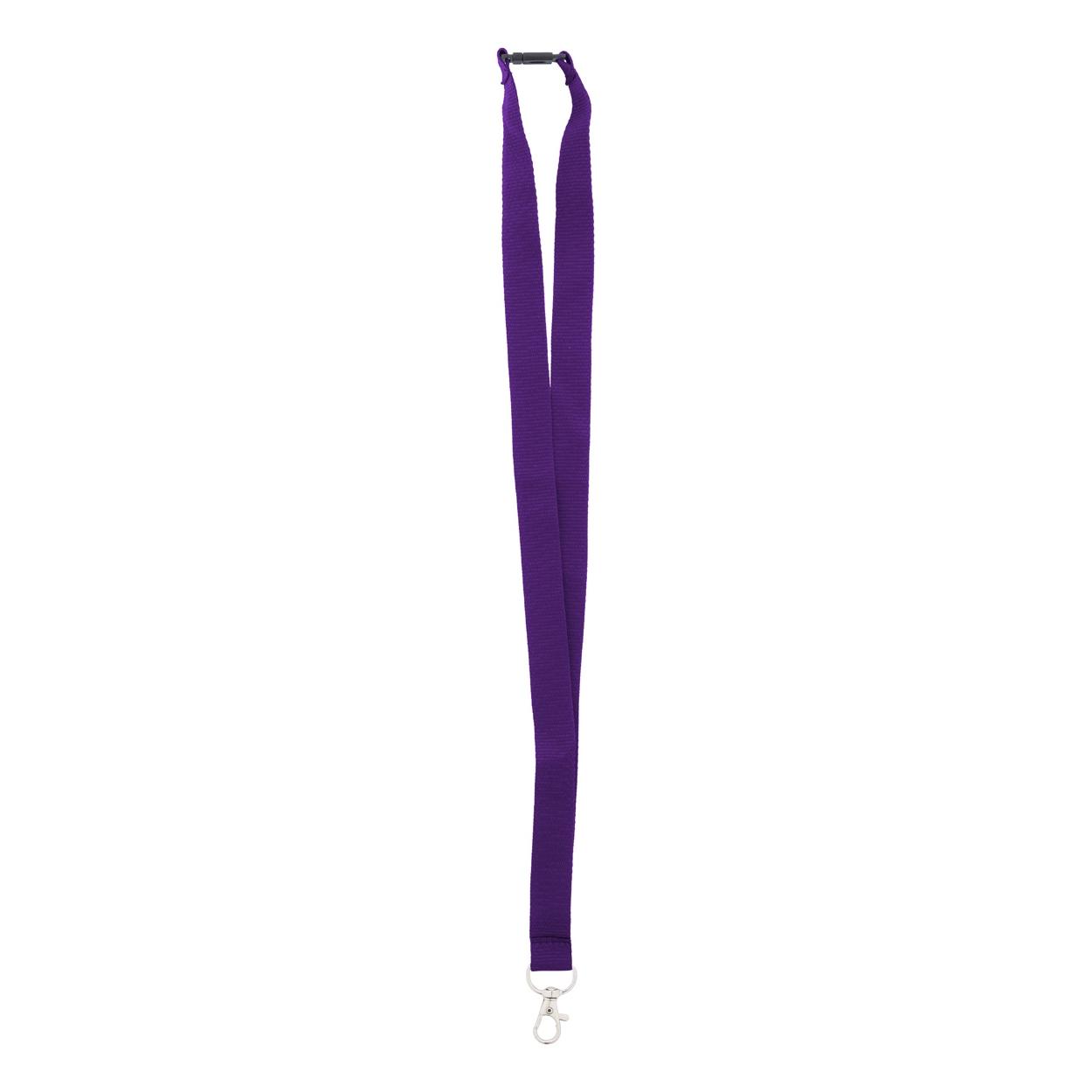 Lanyard, RPET Revent violet