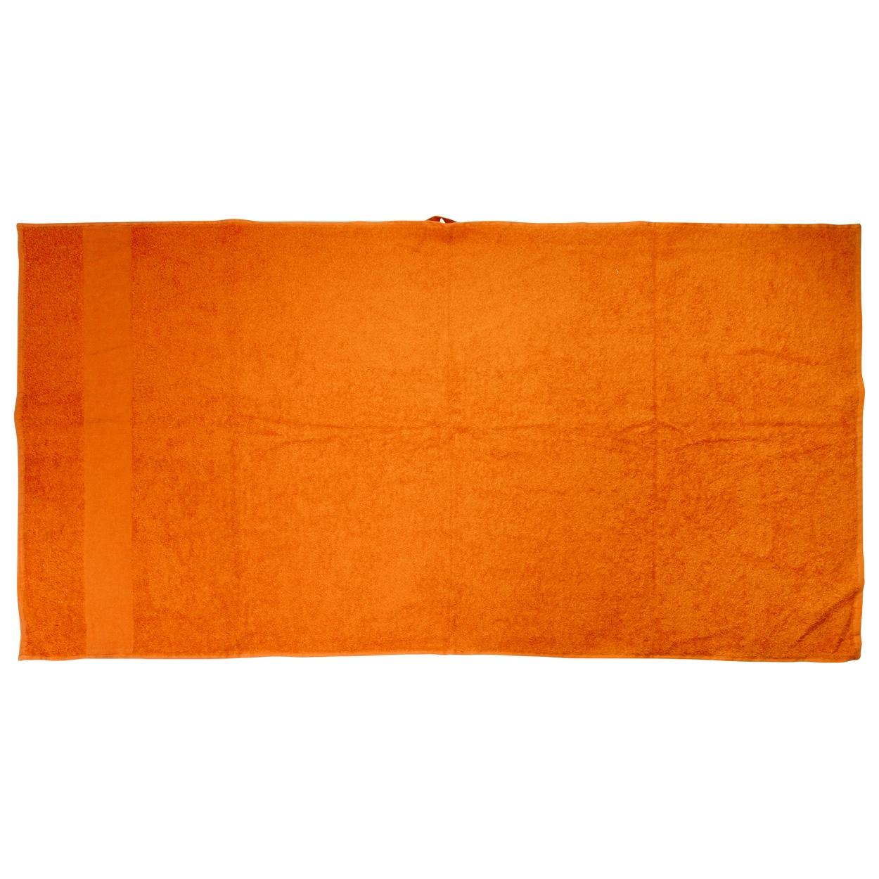 Prosop 70 x 140 cm Terry L portocaliu