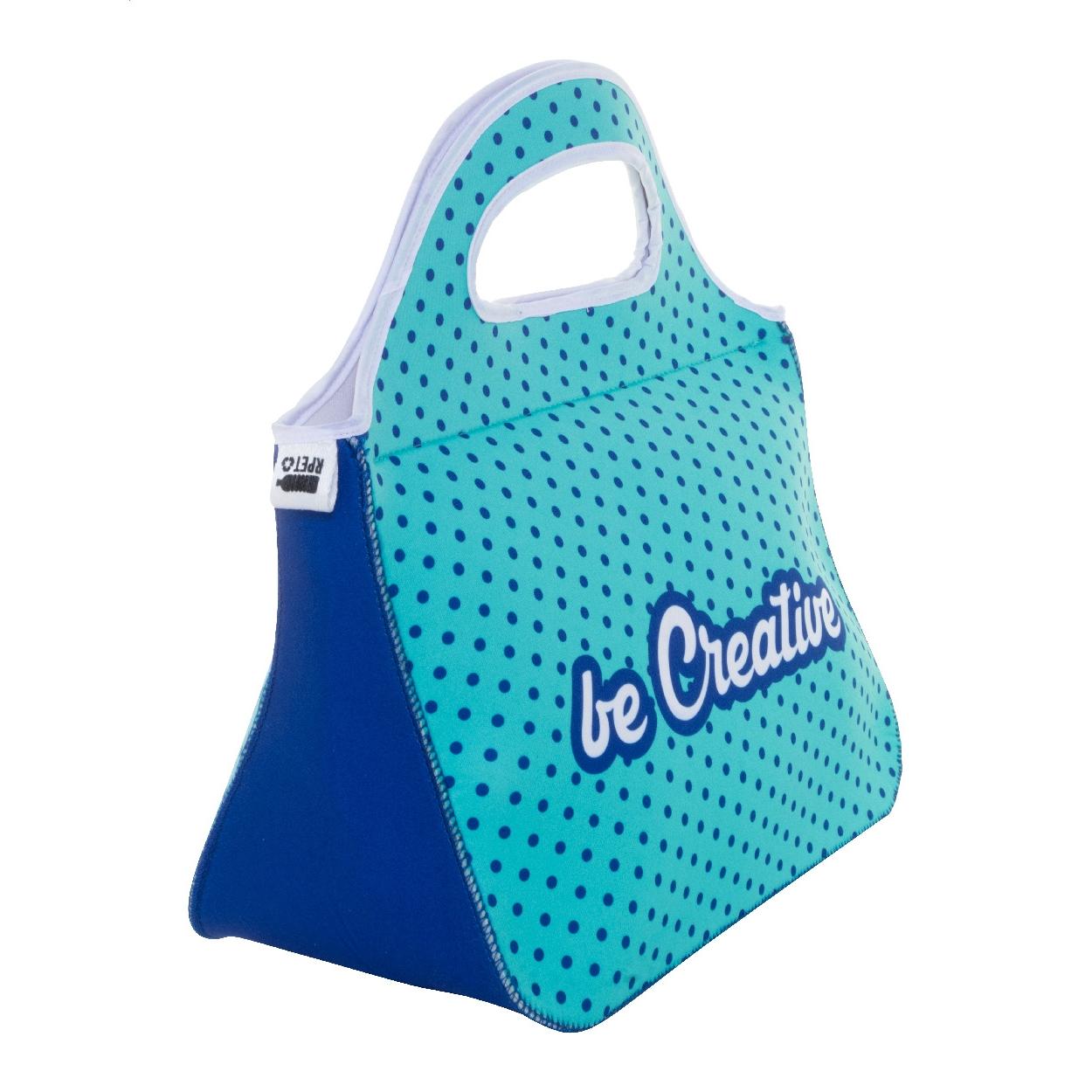 Geantă pentru prânz personalizată din RPET BentoBag Alb