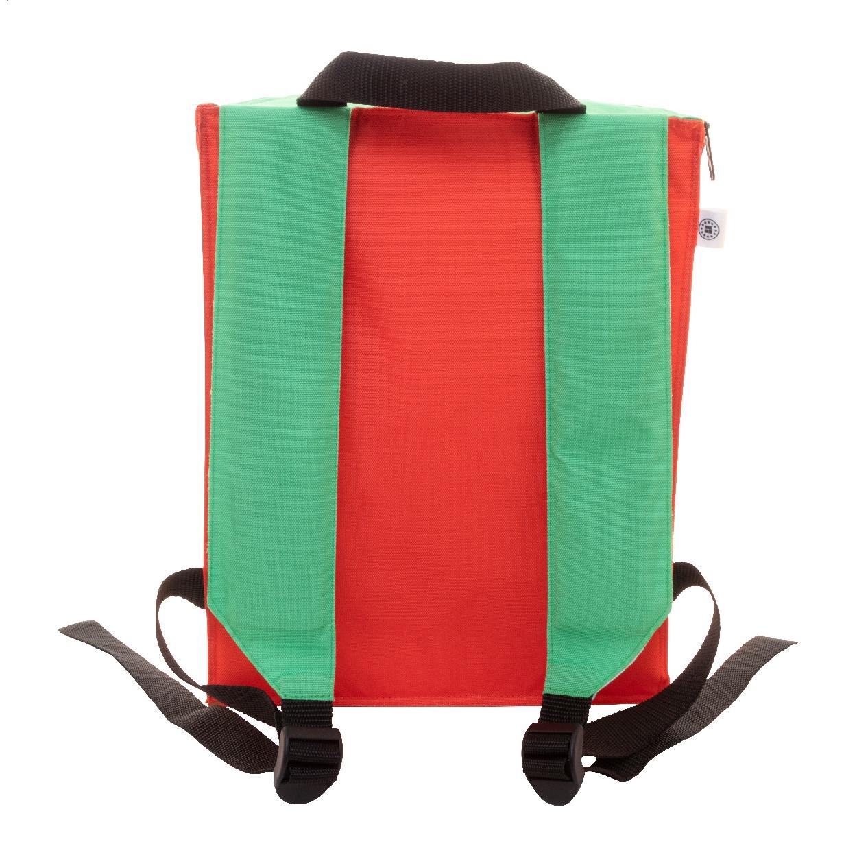 Rucsac frigorific personalizat din RPET CreaCool Back Negru