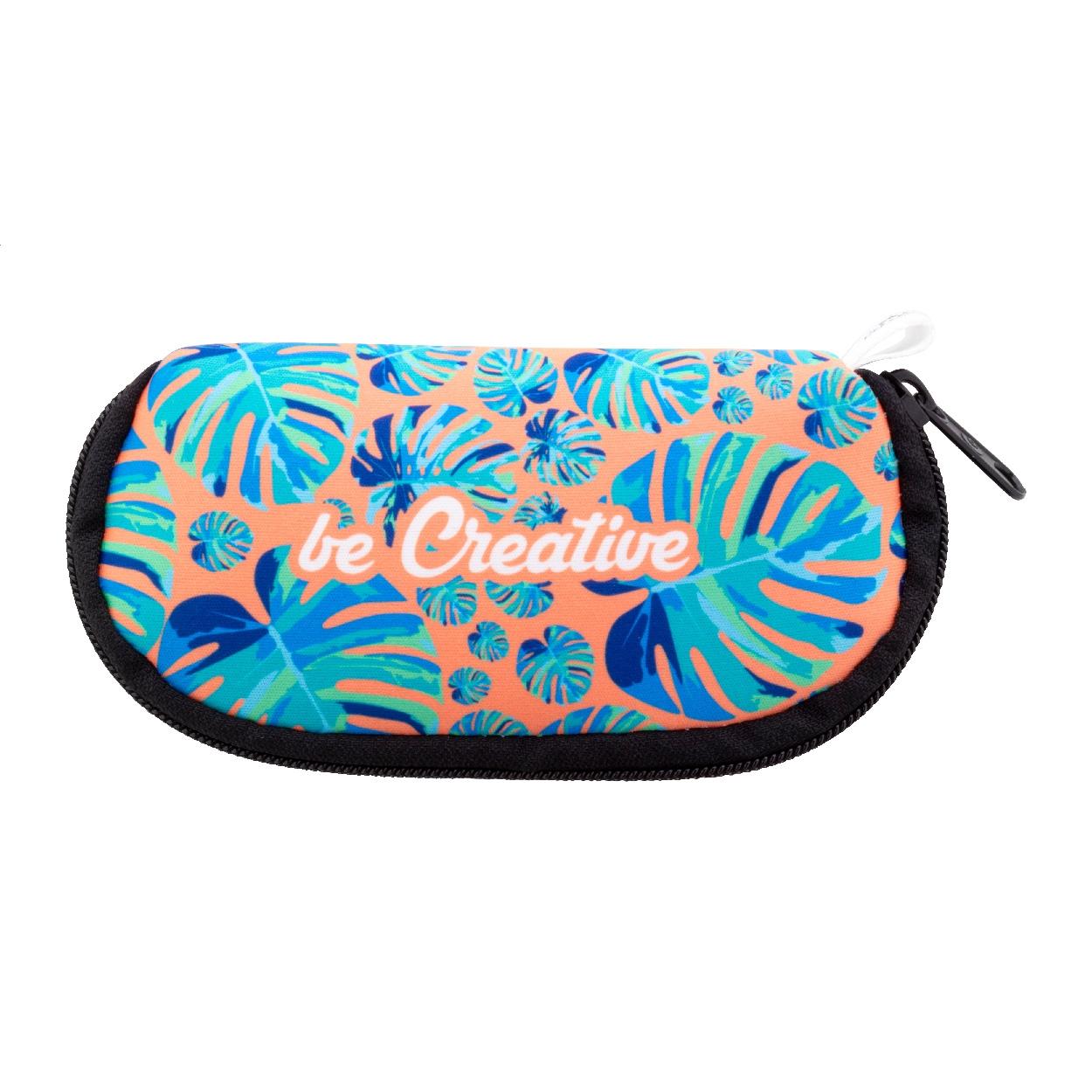 Husă personalizată pentru ochelari de soare din RPET PrintSun Zip