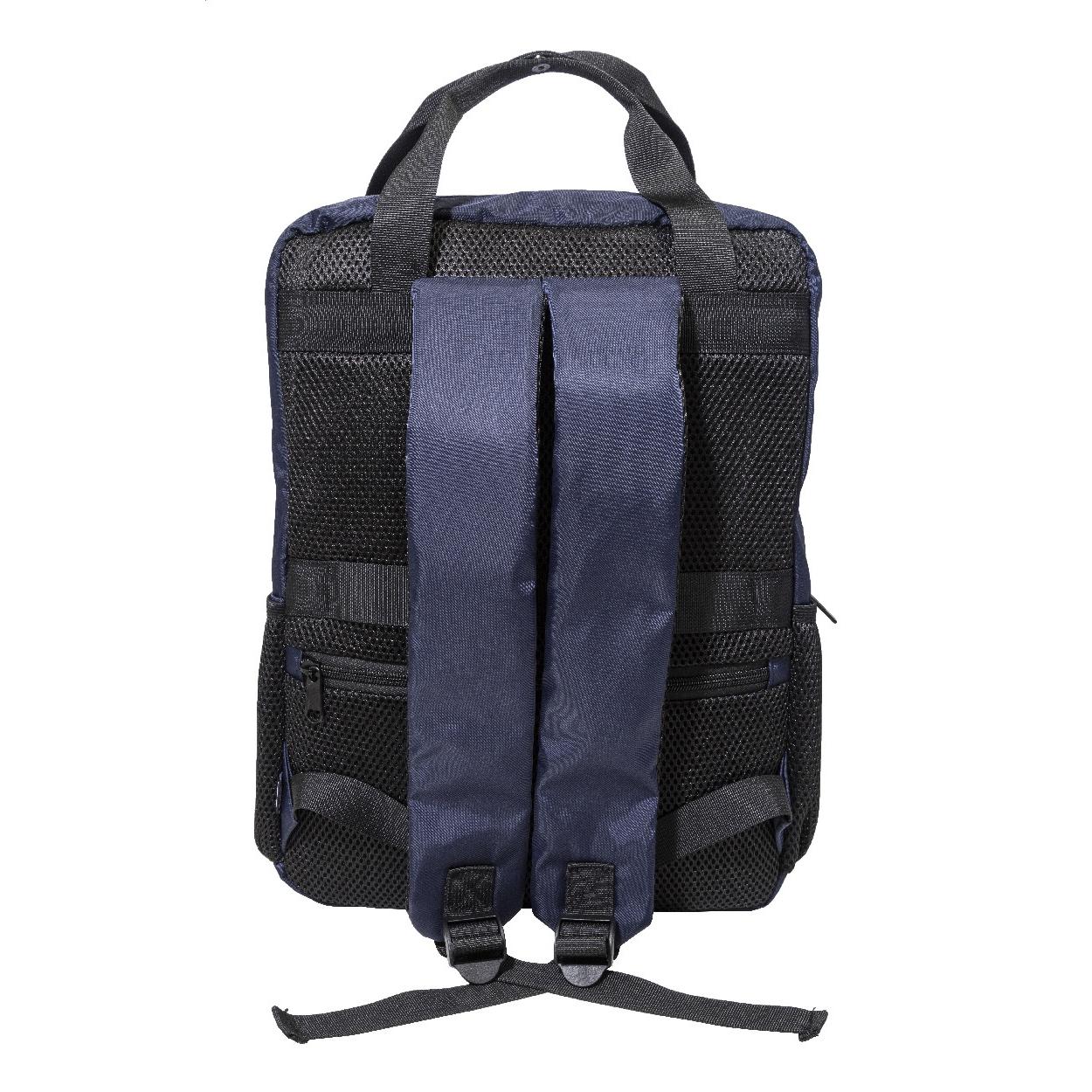 Rucsac din twill, RPET Westing albastru închis