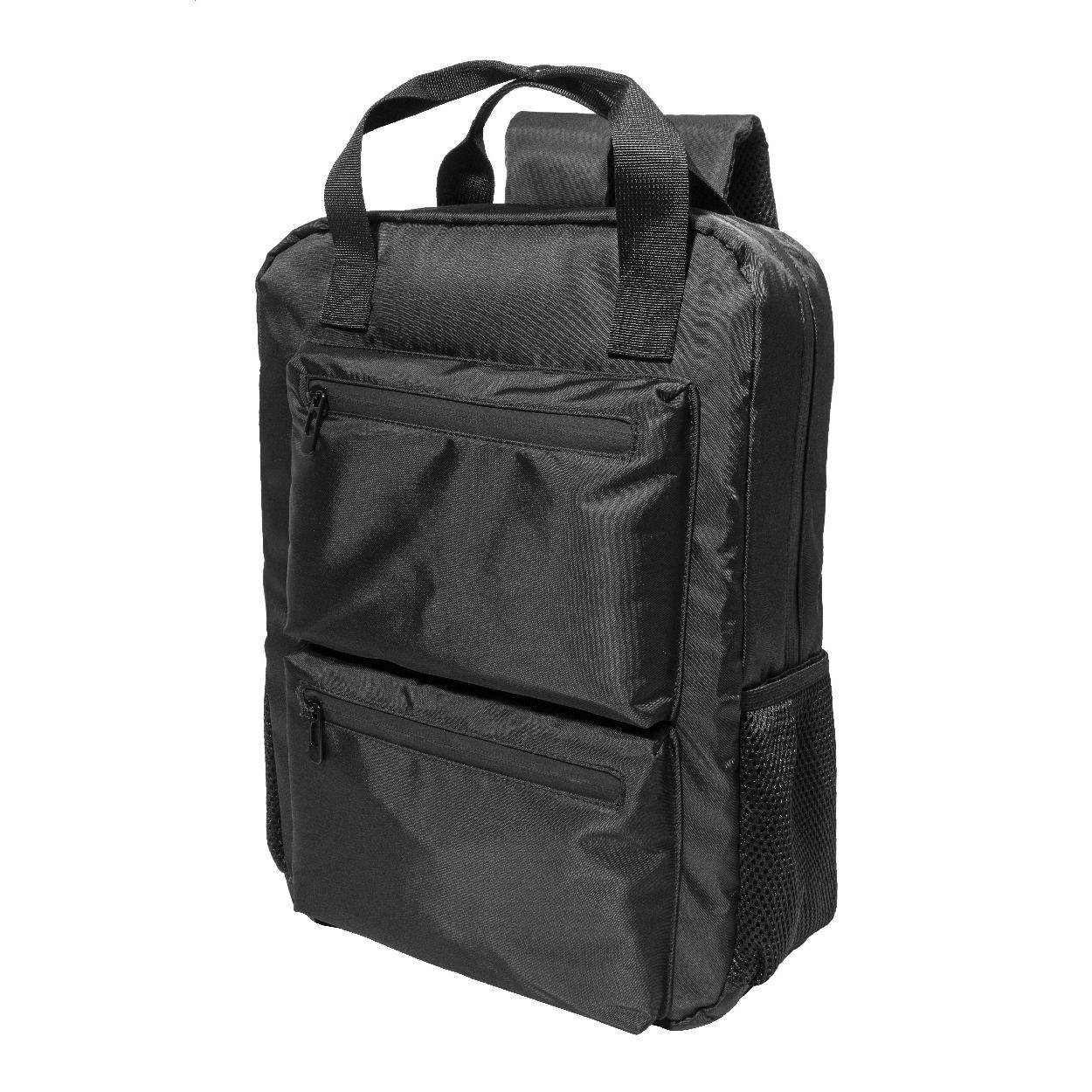 Rucsac din twill, RPET Westing Negru