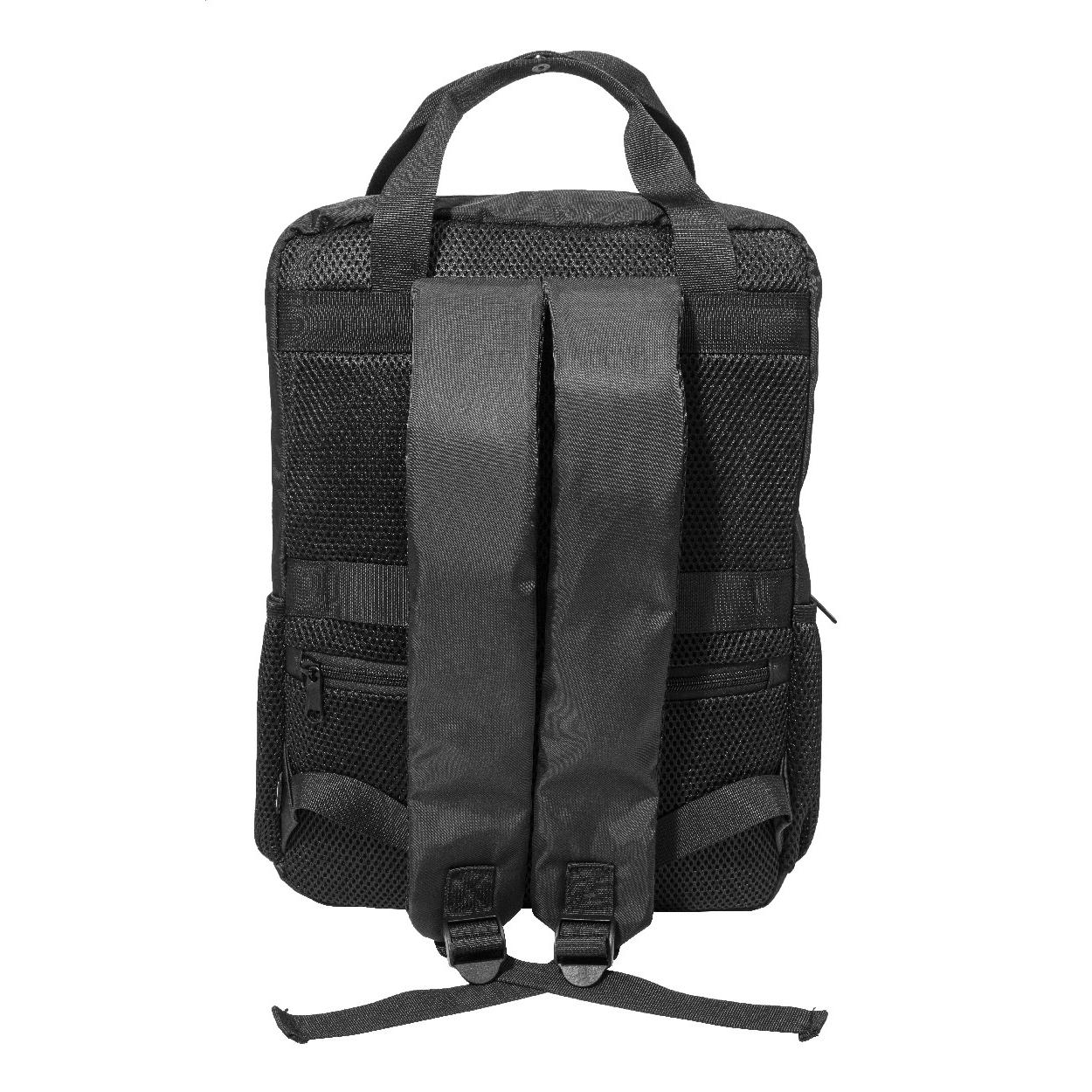 Rucsac din twill, RPET Westing Negru