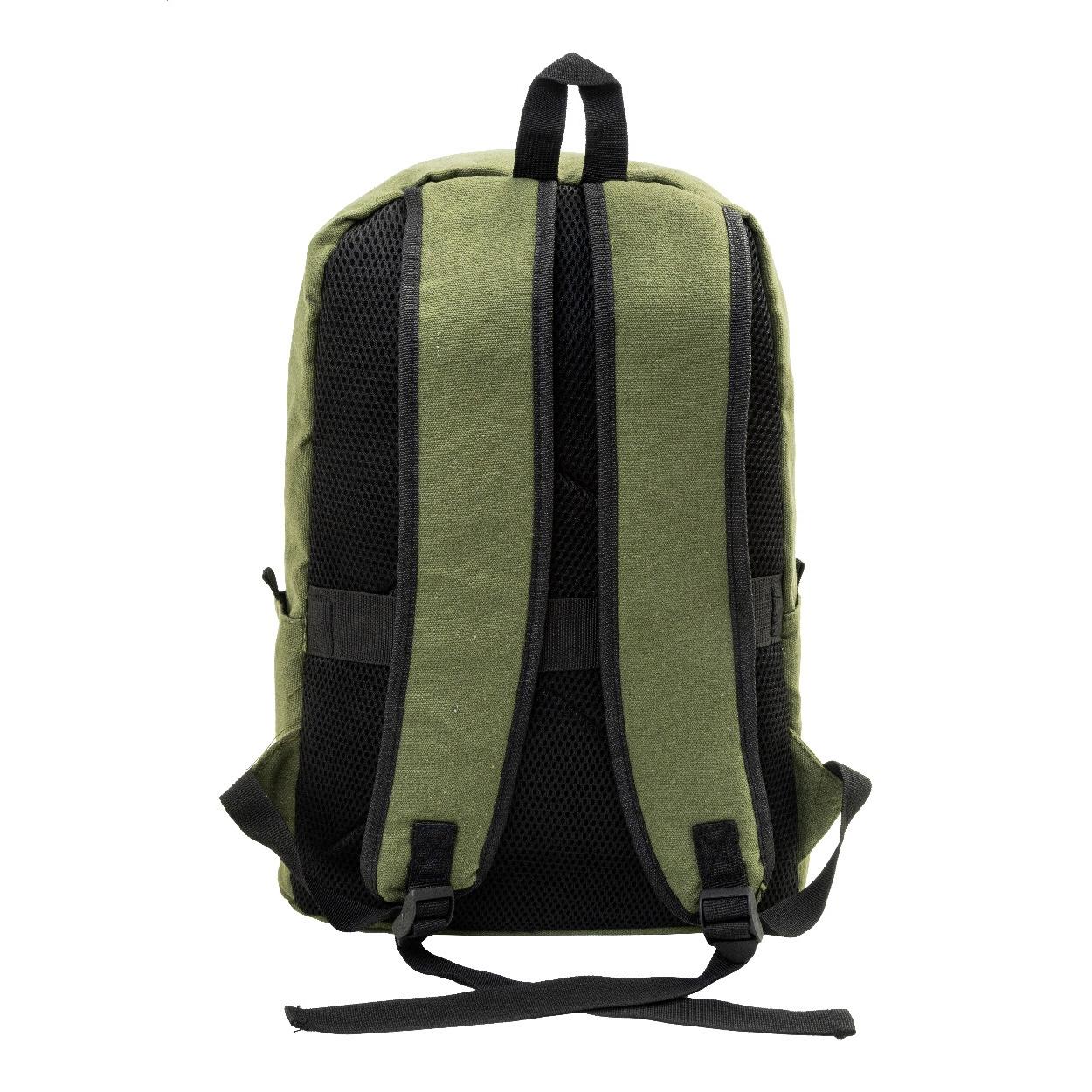 Rucsac din pânză reciclată Recabak Verde