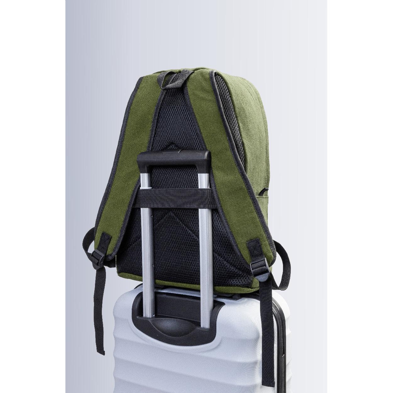 Rucsac din pânză reciclată Recabak Verde