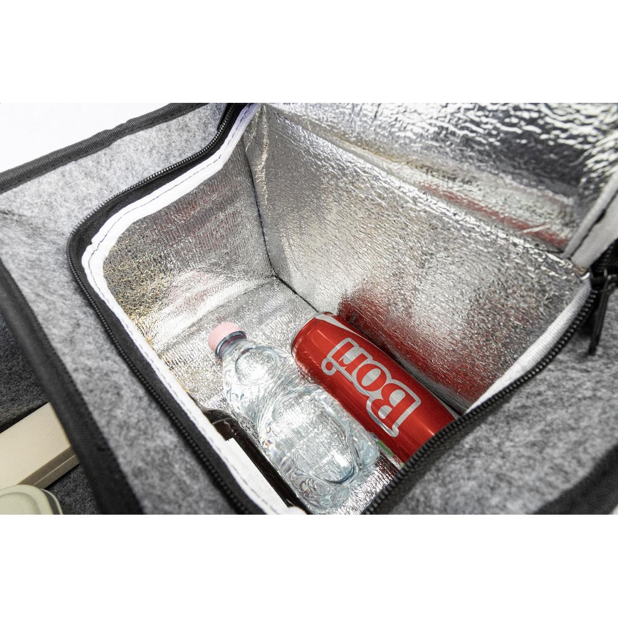 Organizator pentru portbagaj auto, RPET Refelt Ride gri