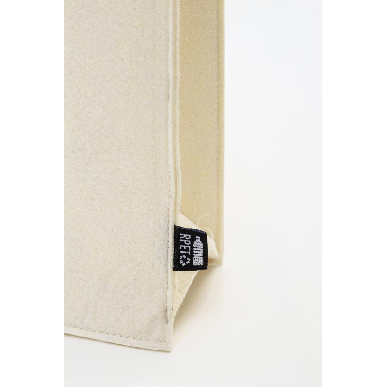 Sacoșă de cumpărături din fetru, RPET Refelt Shop Lux natural