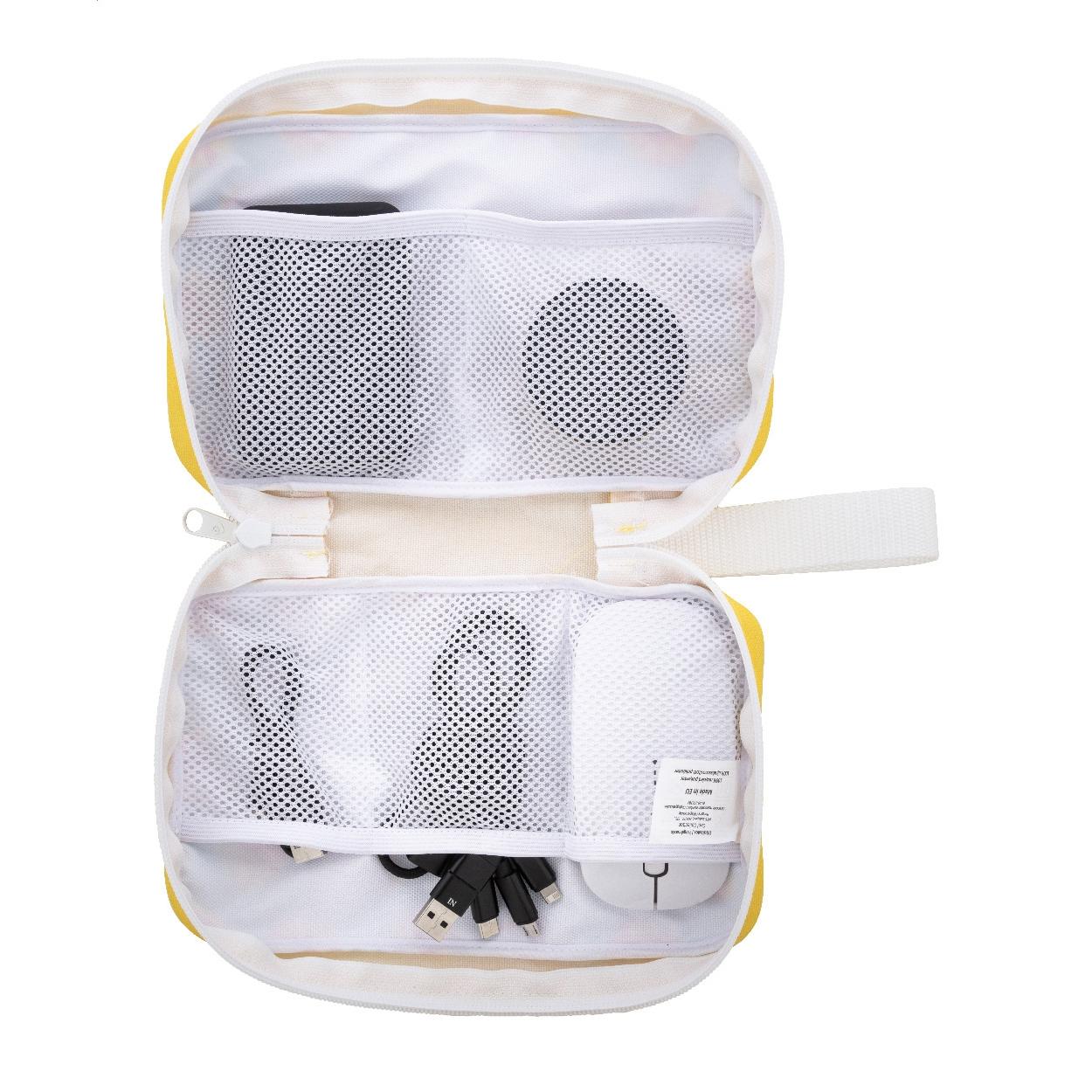 Organizator personalizat, RPET SuboBag Charge Alb