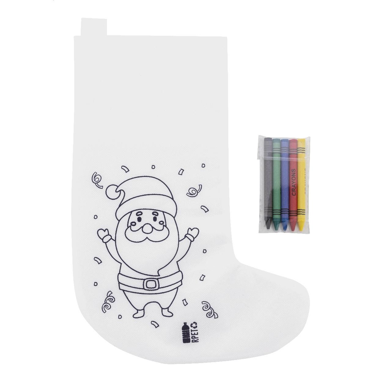 Ciorap pentru colorat, design de Crăciun Julfar Gift