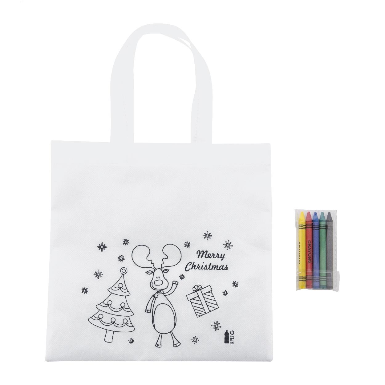 Sacoșă pentru colorat, design de Crăciun Julfar Shop
