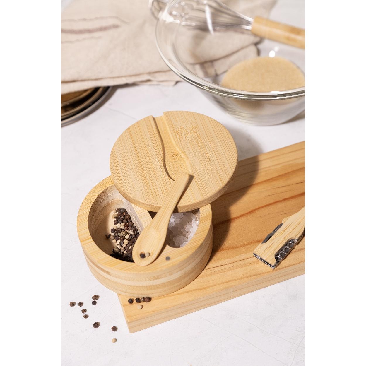 Set solnițe pentru sare și piper Munnar natural