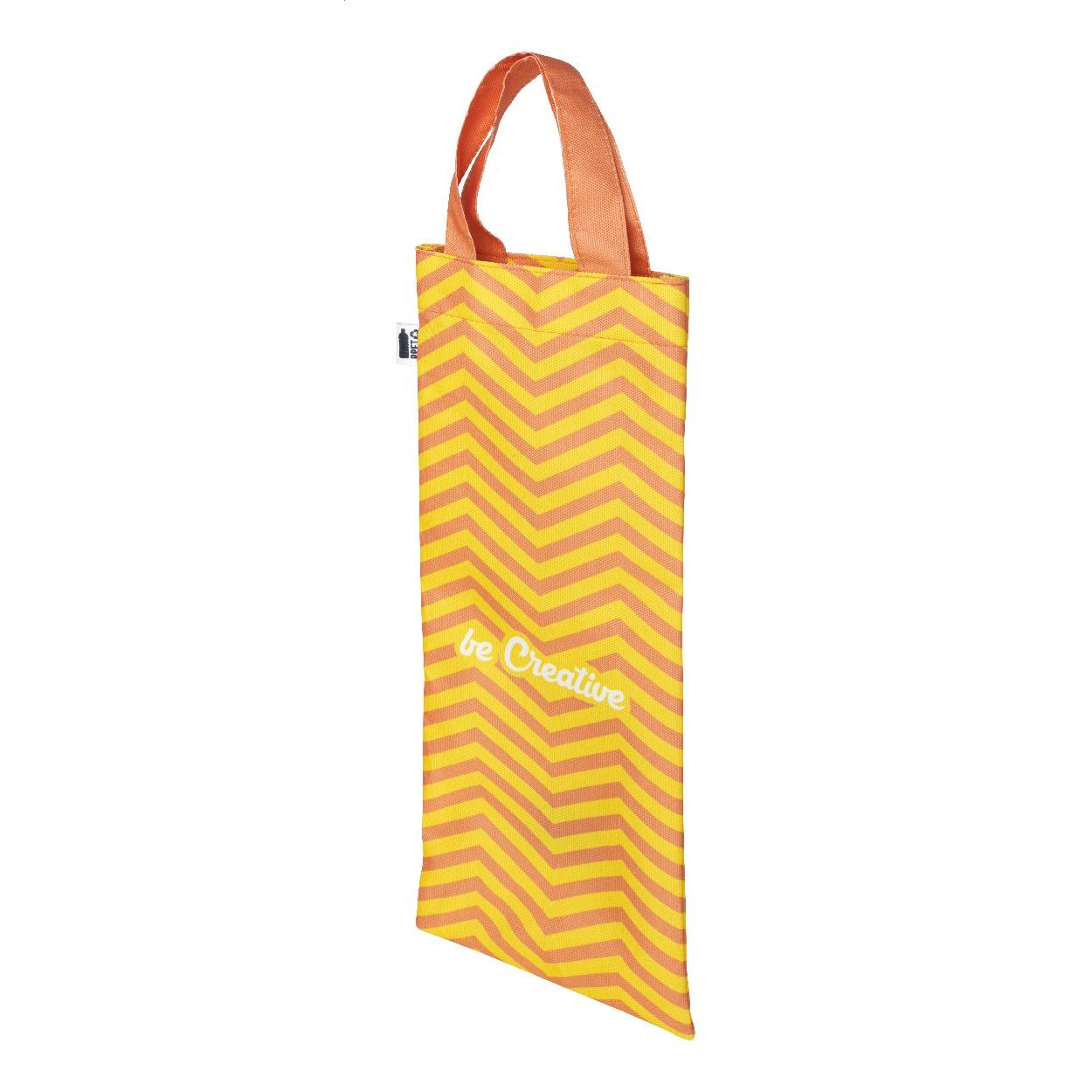 Geantă pentru vin personalizată, RPET SuboShop Vino Alb