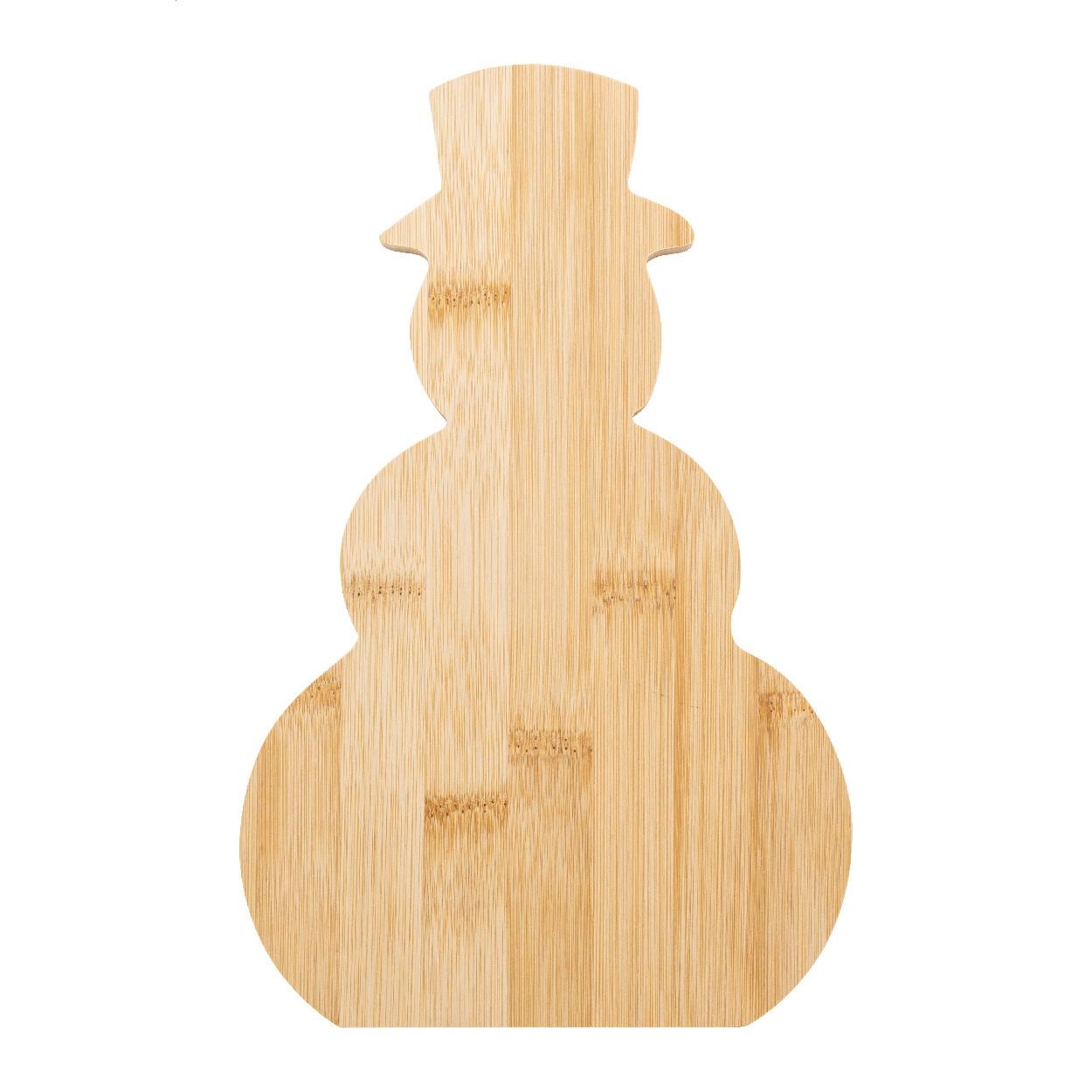 Tocător cu design de Crăciun Snomma natural