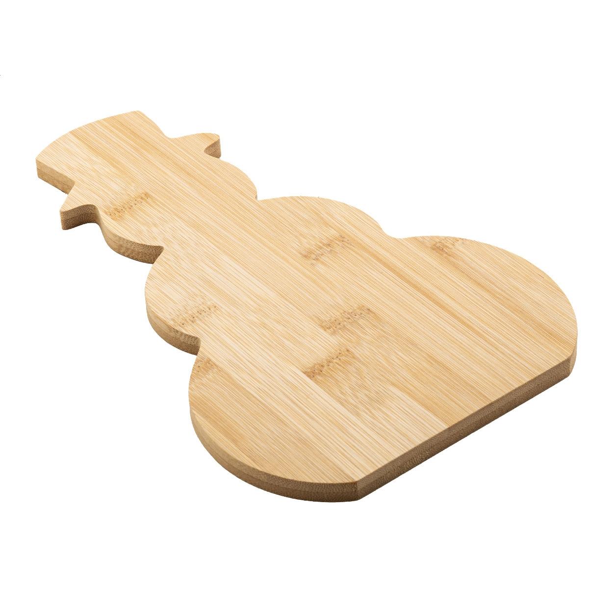 Tocător cu design de Crăciun Snomma natural