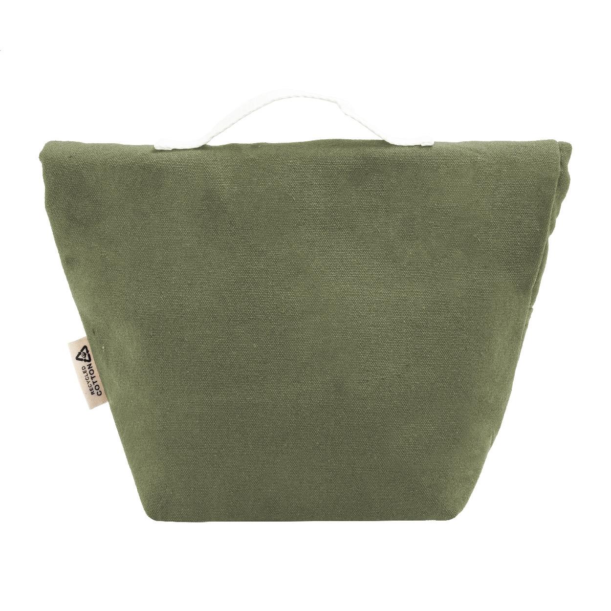 Geantă frigorifică din pânză reciclată Rekan Cool Verde