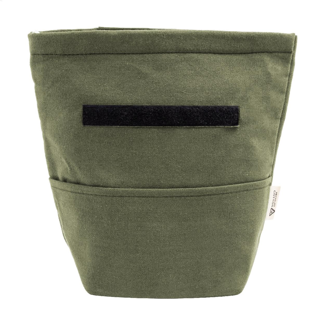 Geantă frigorifică din pânză reciclată Rekan Cool Verde