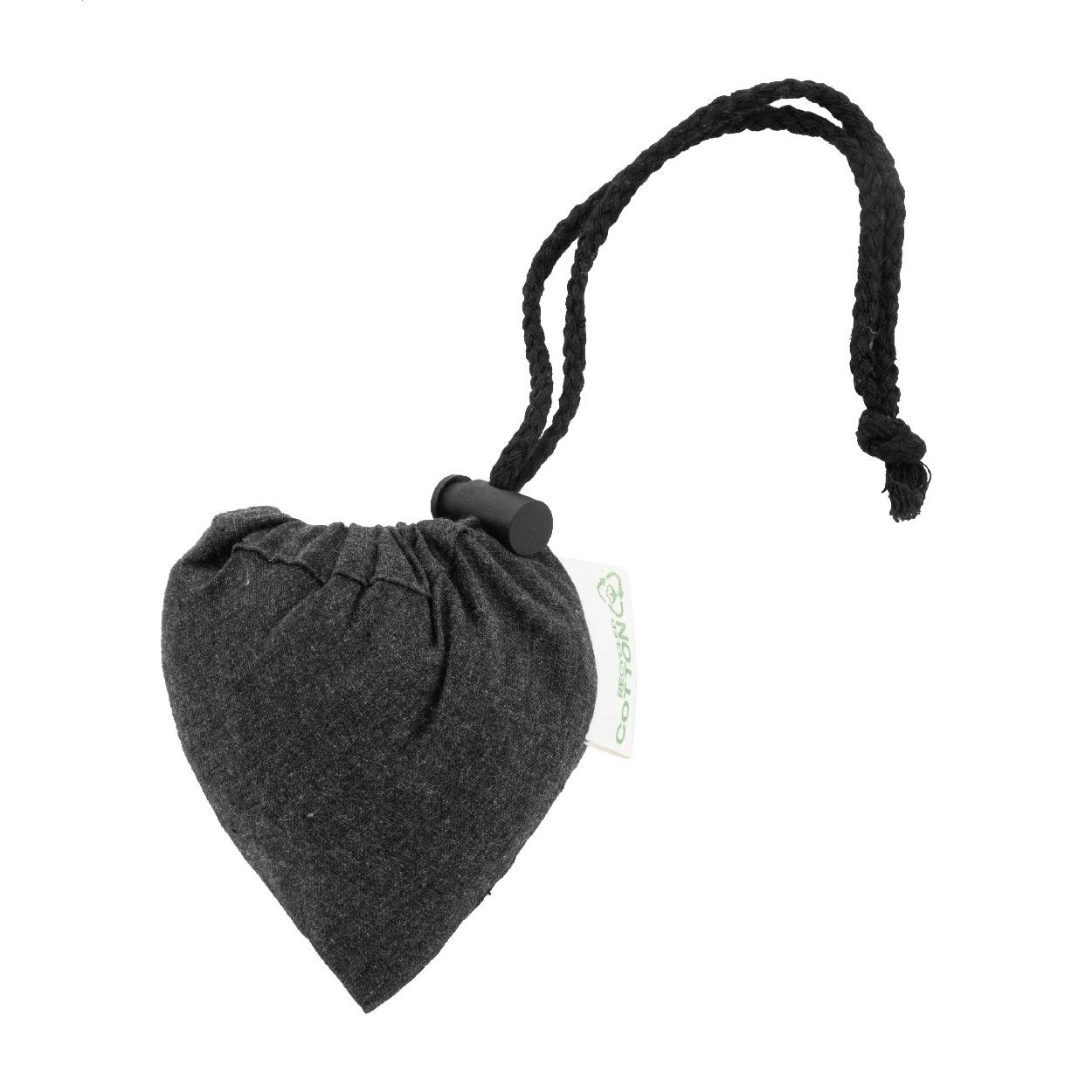 Sacoșă de cumpărături pliabilă Forpex Negru