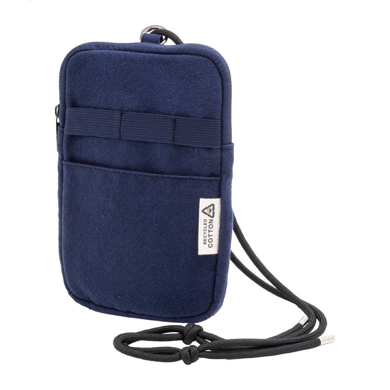 Geantă crossbody pentru telefon mobil din pânză reciclată CanvaFon