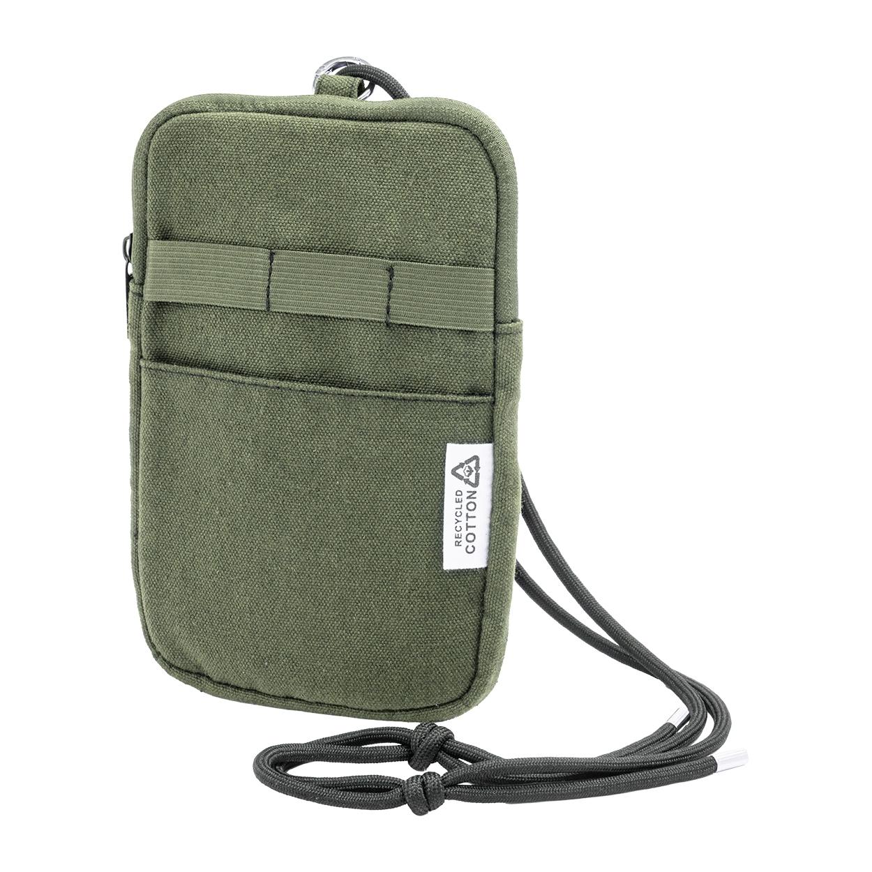 Geantă crossbody pentru telefon mobil din pânză reciclată CanvaFon