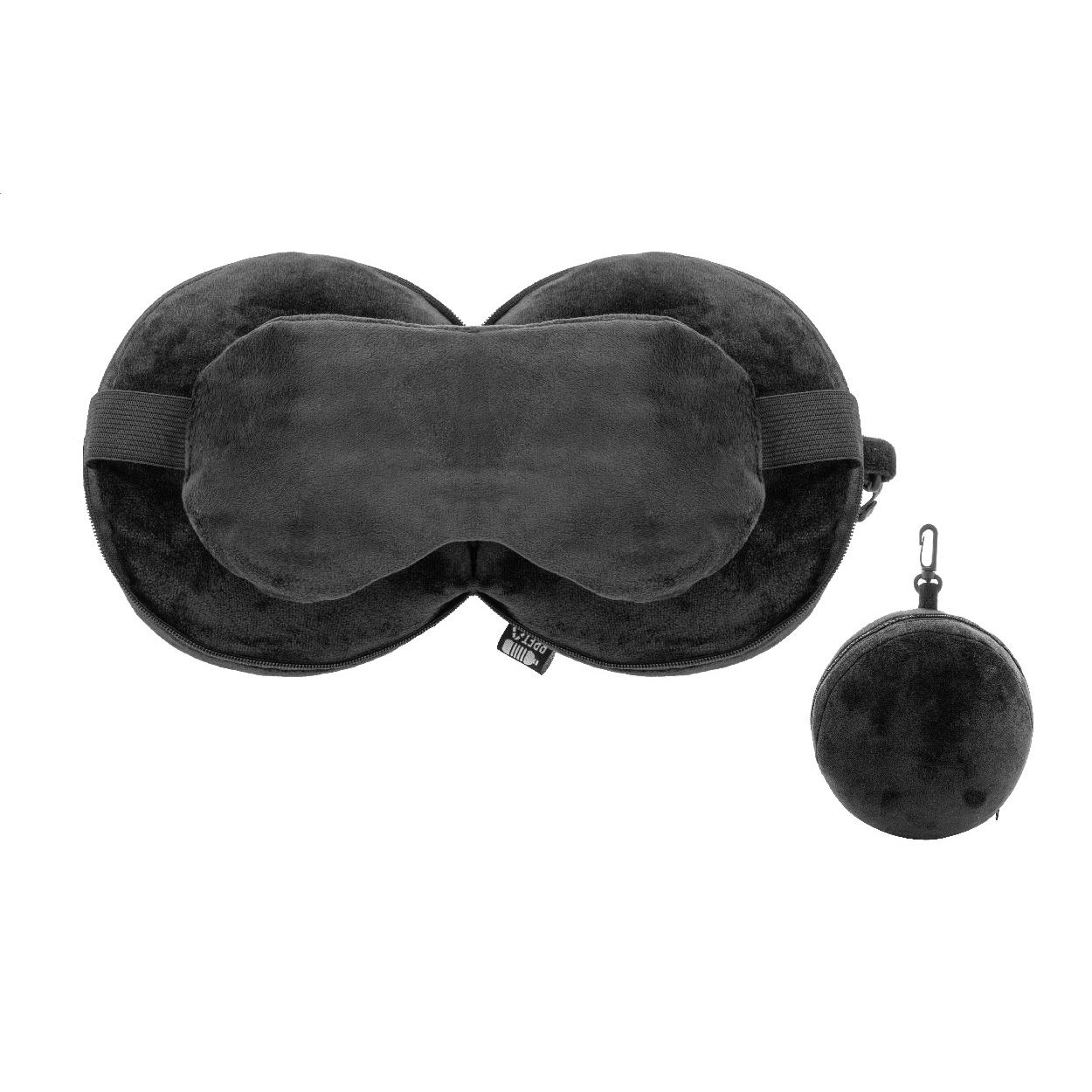 Pernă de călătorie, RPET Dreamfly Negru
