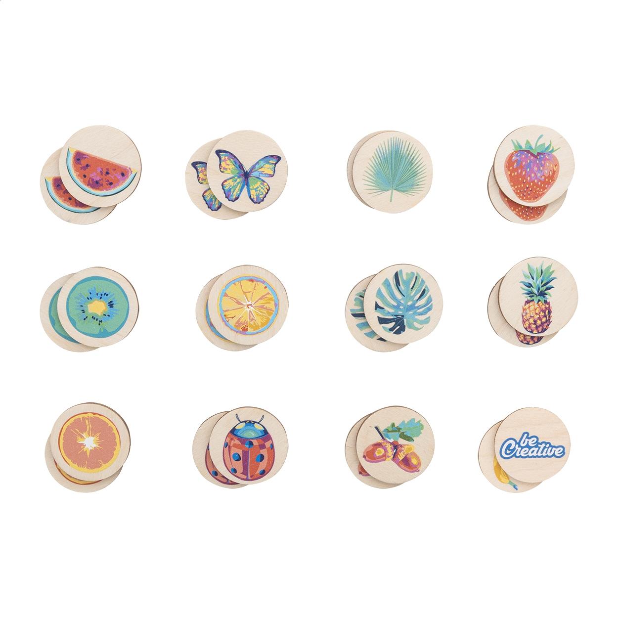 Joc de memorie personalizat Tokemor Creative natural