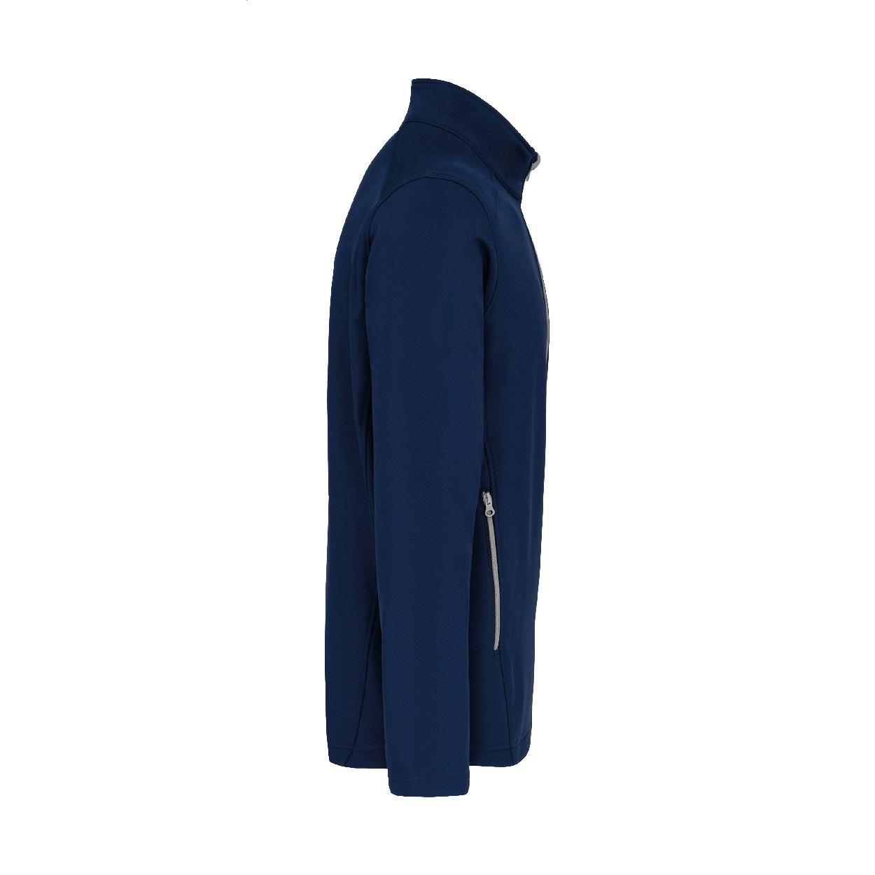 Jachetă softshell în 2 straturi KA424 albastru închis S