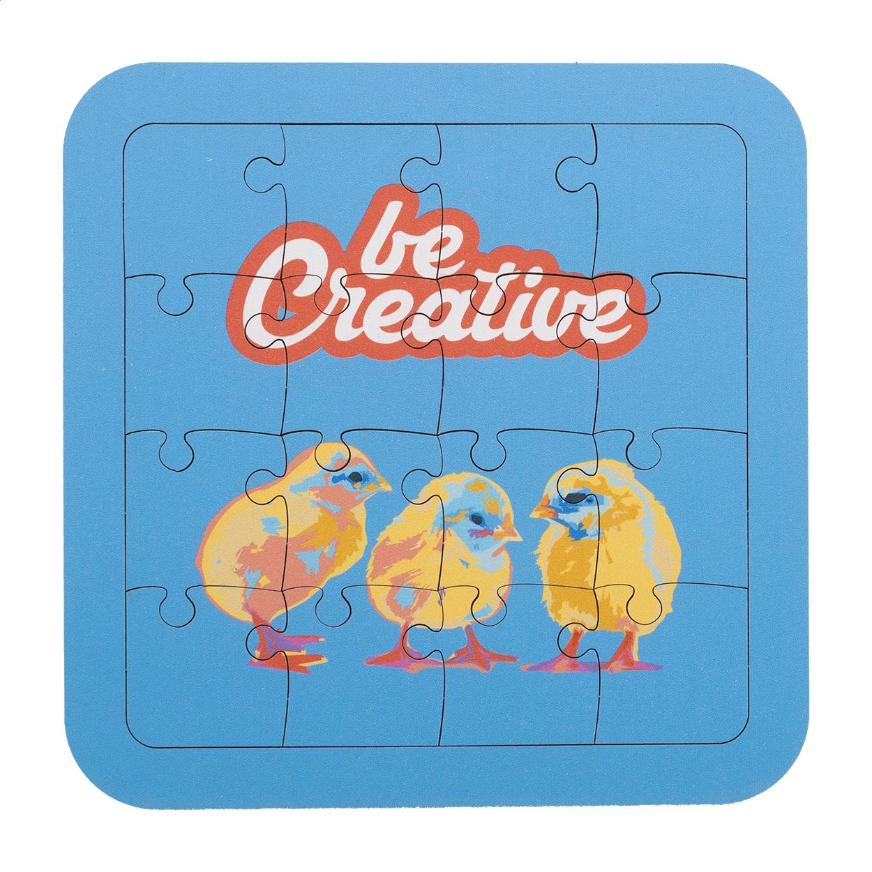 Puzzle din lemn personalizat Wozzle natural