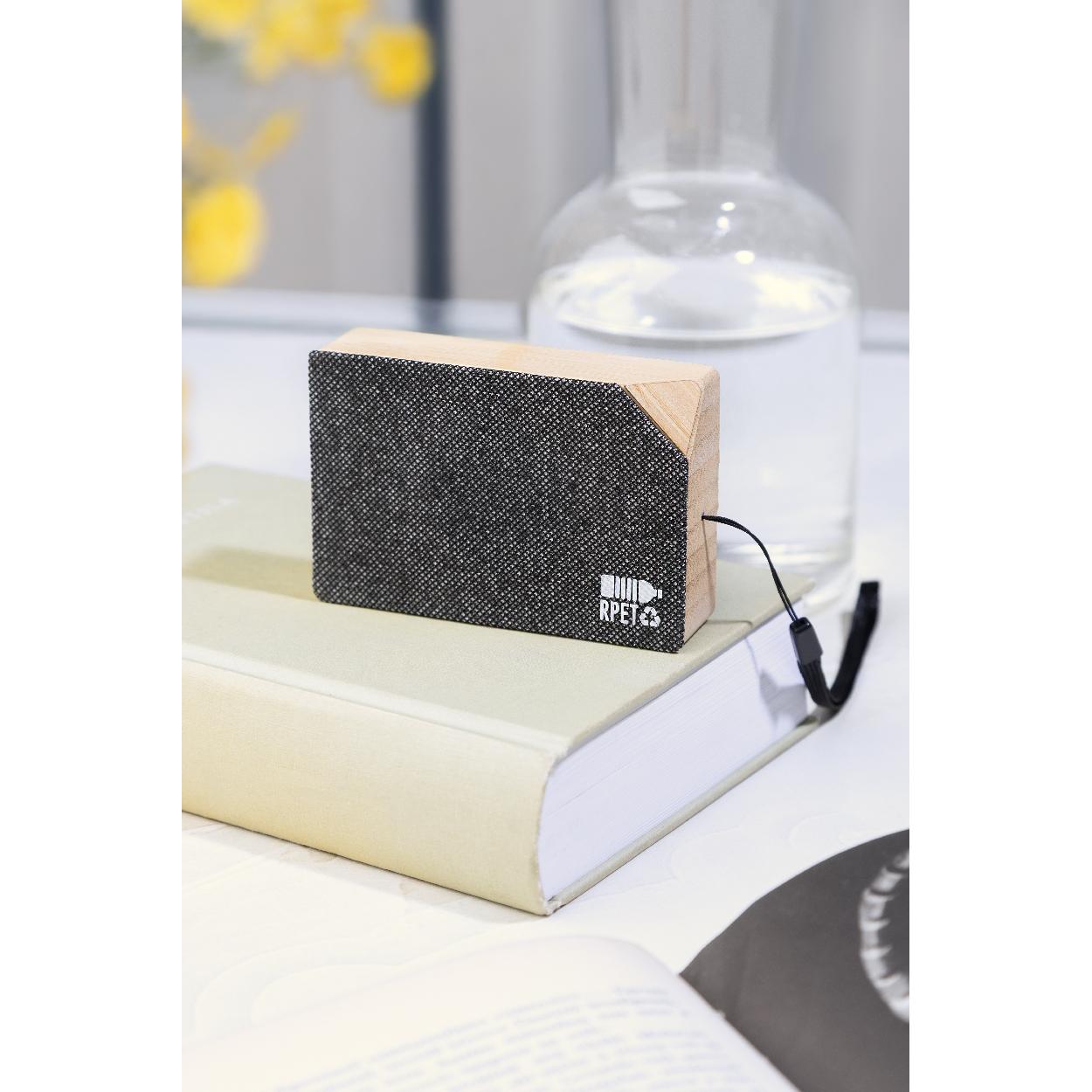 Difuzor solar wireless SolBeat Negru natural
