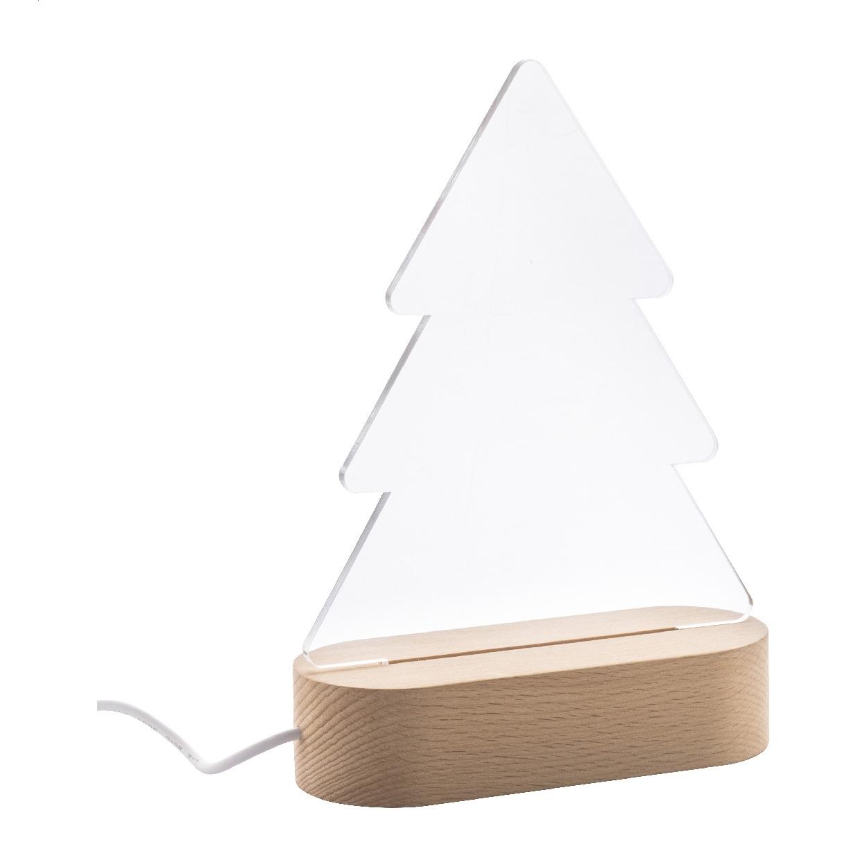 Trofeu LED brad de Crăciun Woodify Xmas