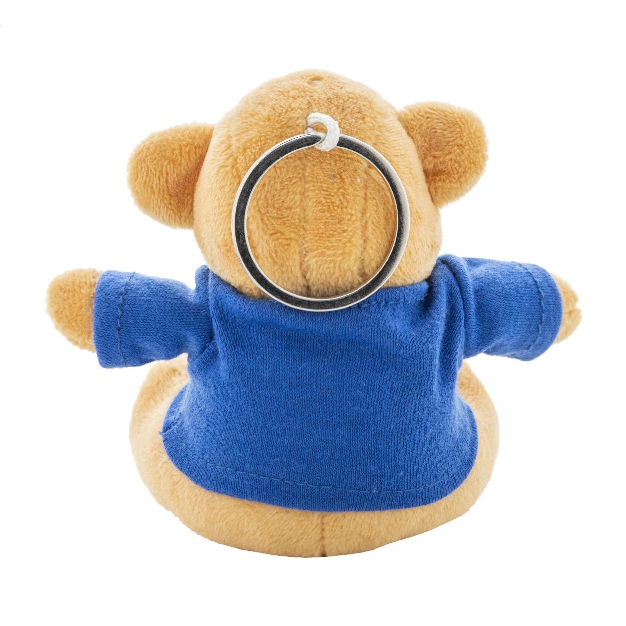 Breloc din pluș, ursuleț TeddyFob Albastru