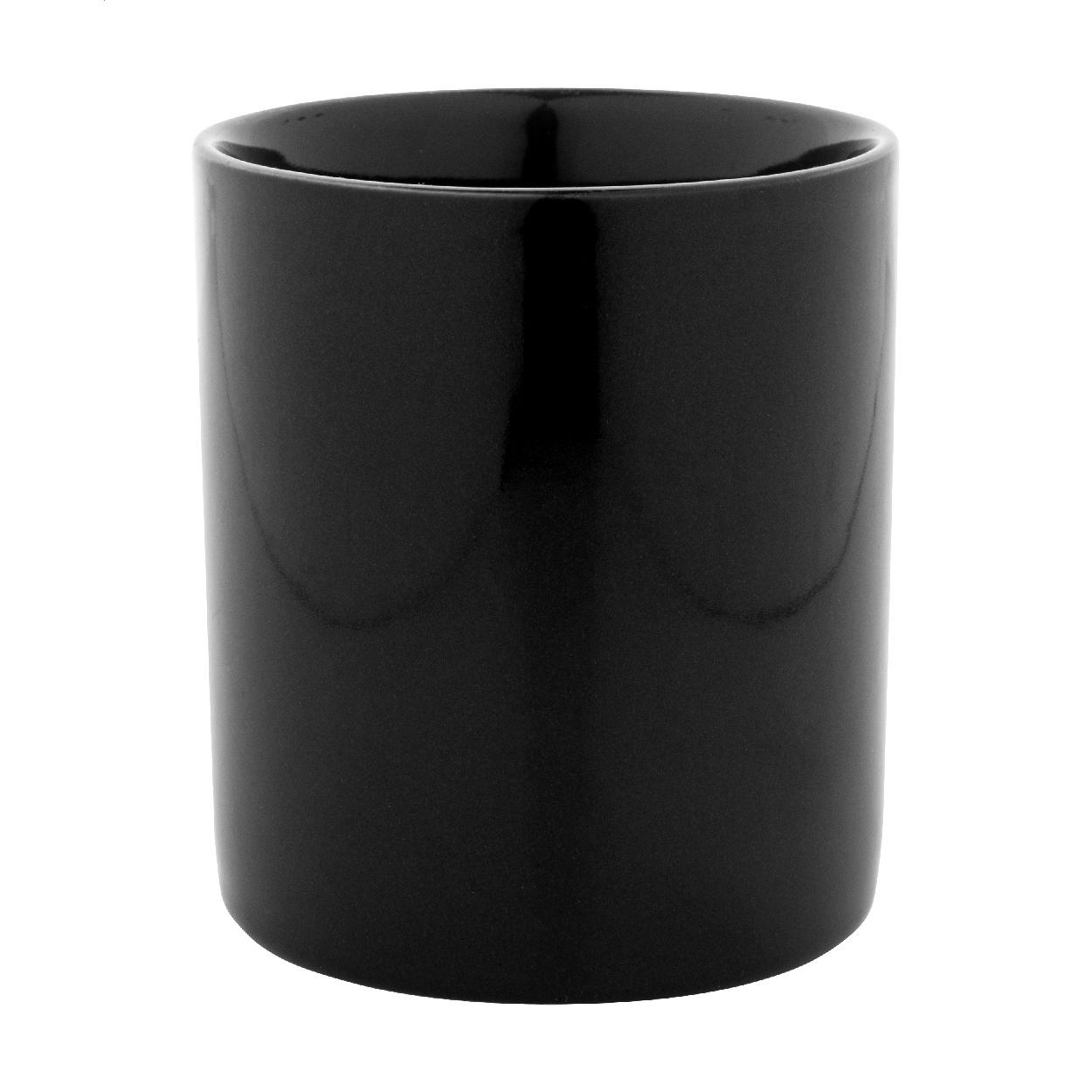 Cană ceramică colorată Kolomu Negru