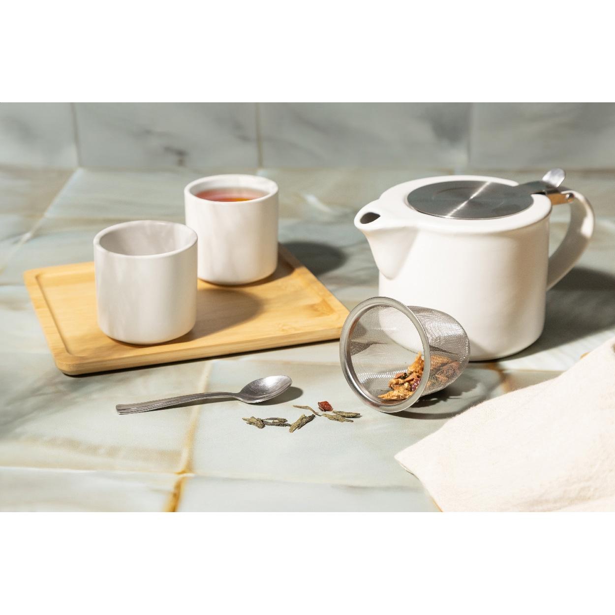 Set pentru ceai Gongmei Alb