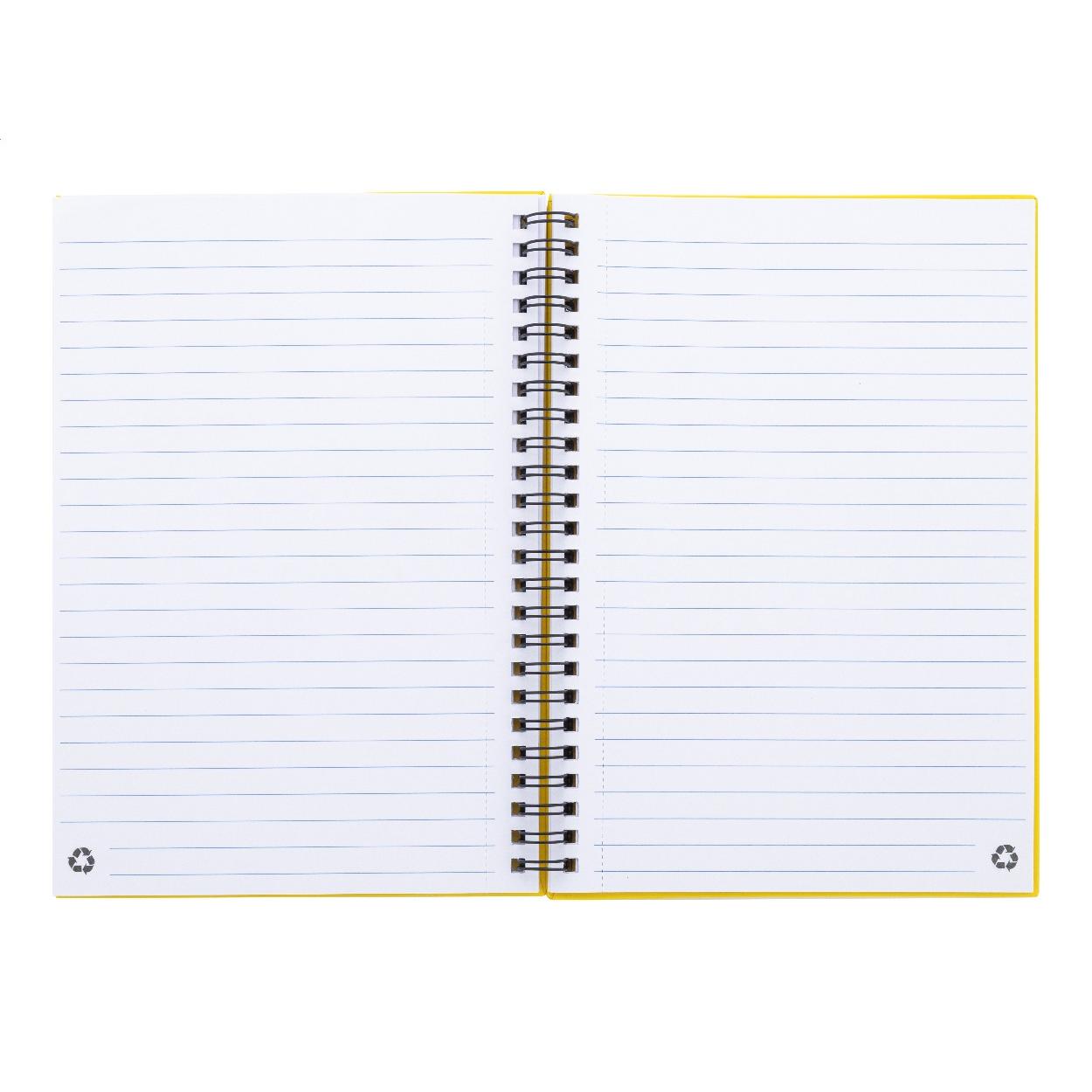 Carnet Strobus A5 Galben