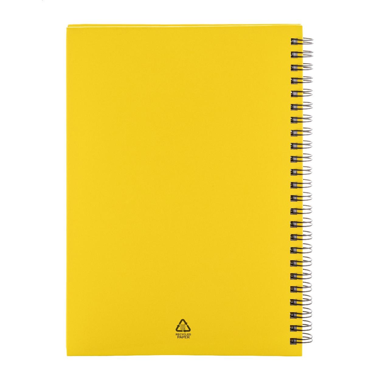 Carnet Strobus A5 Galben