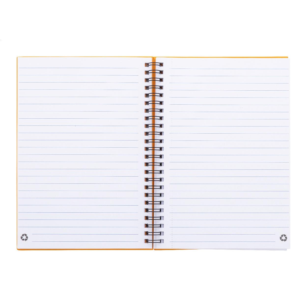 Carnet Strobus A5 portocaliu