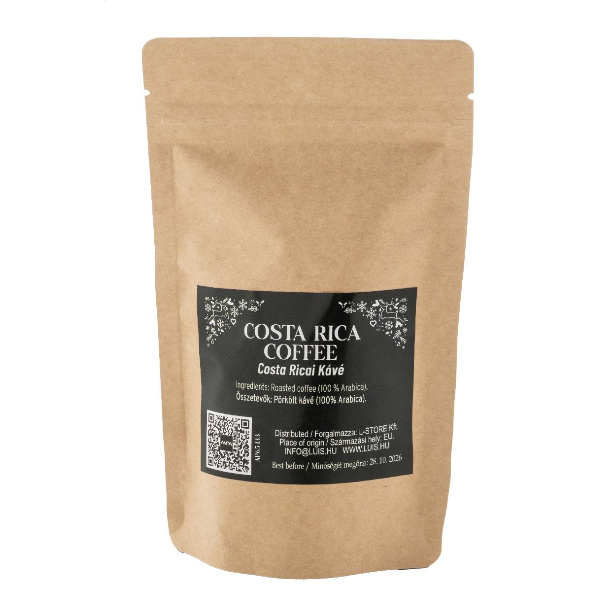 Cafea boabe Costa Rica, 40 g Tarrazu natural