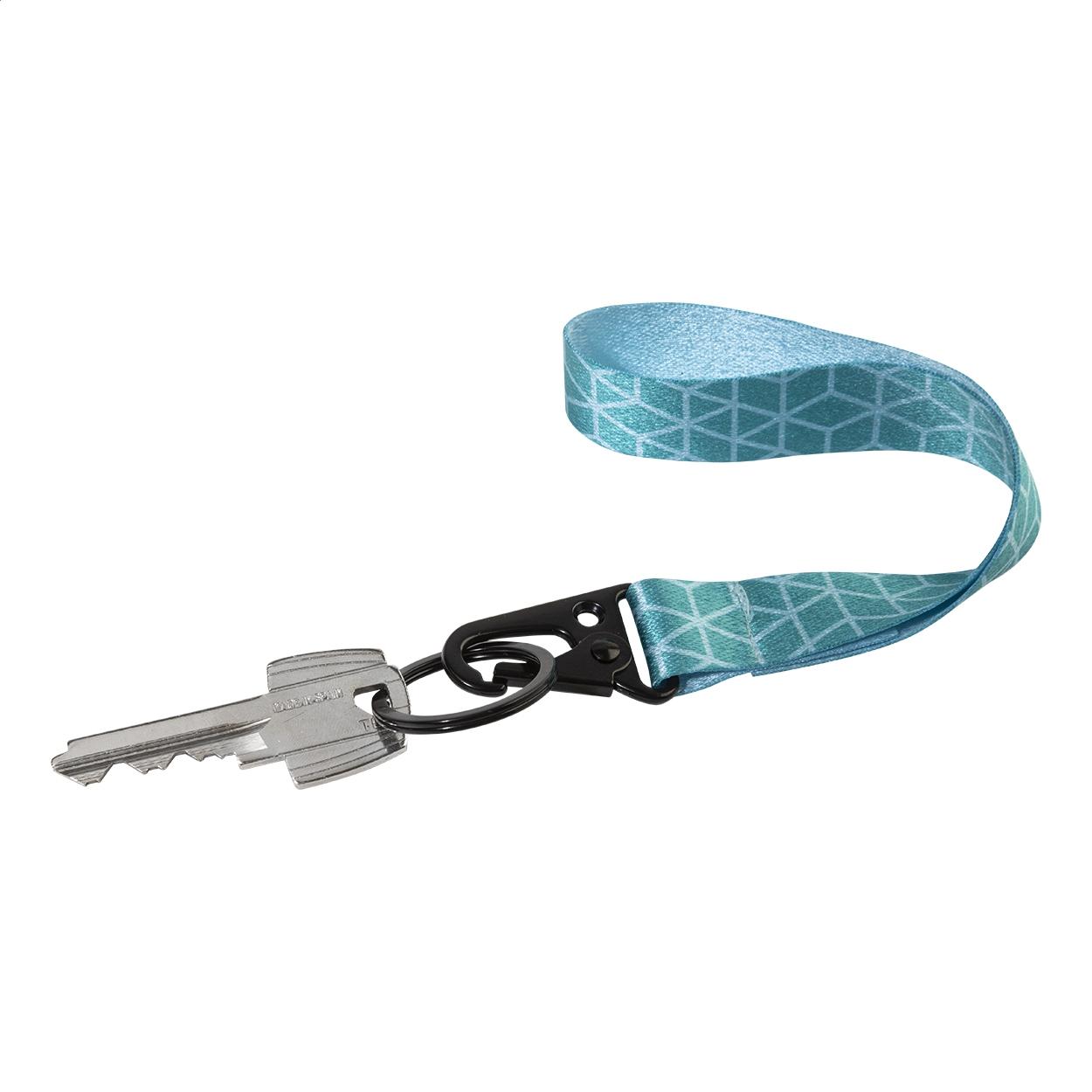 Breloc personalizat, RPET SuboFob Hook Negru