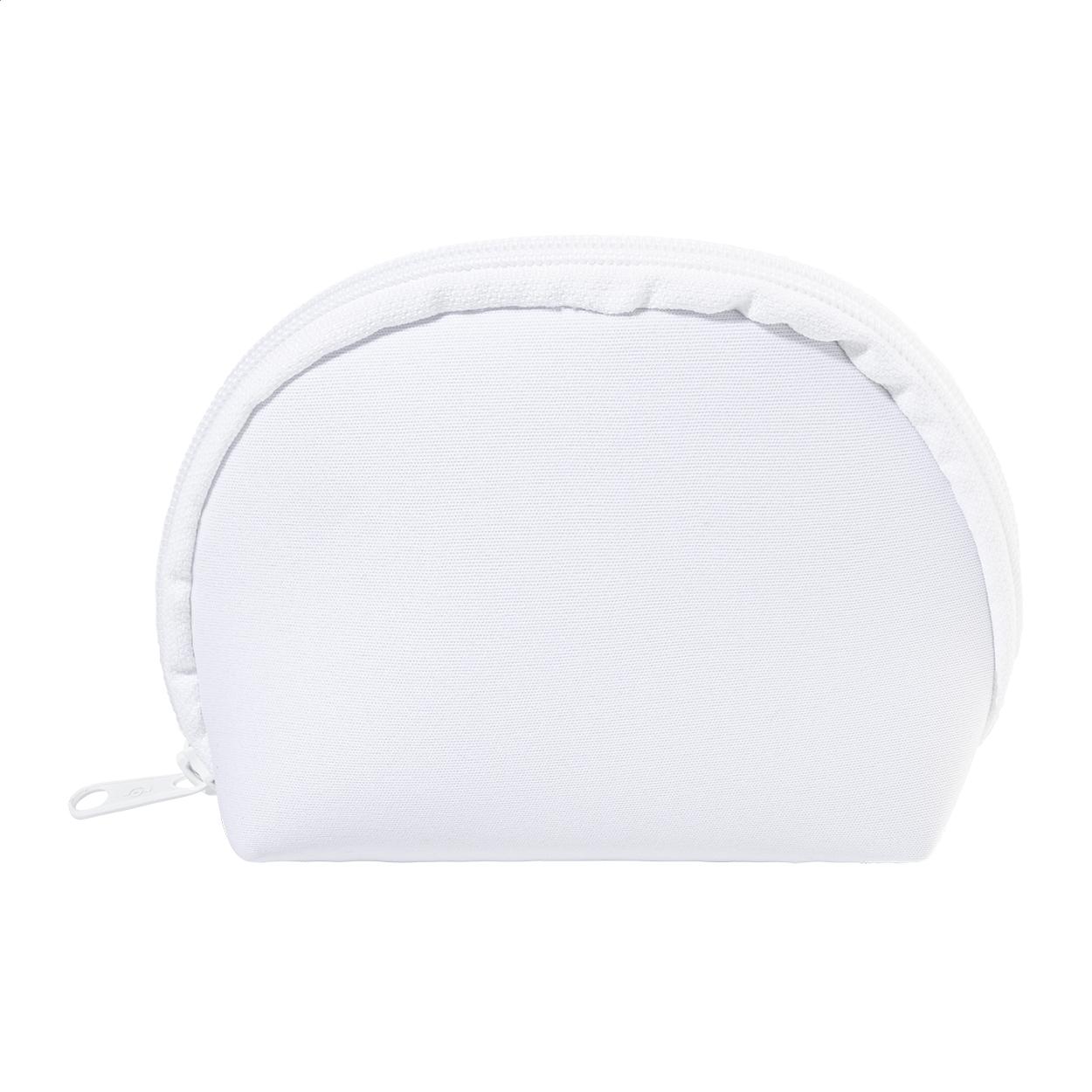 Geantă cosmetică personalizată, RPET CreaBeauty Soft S Alb
