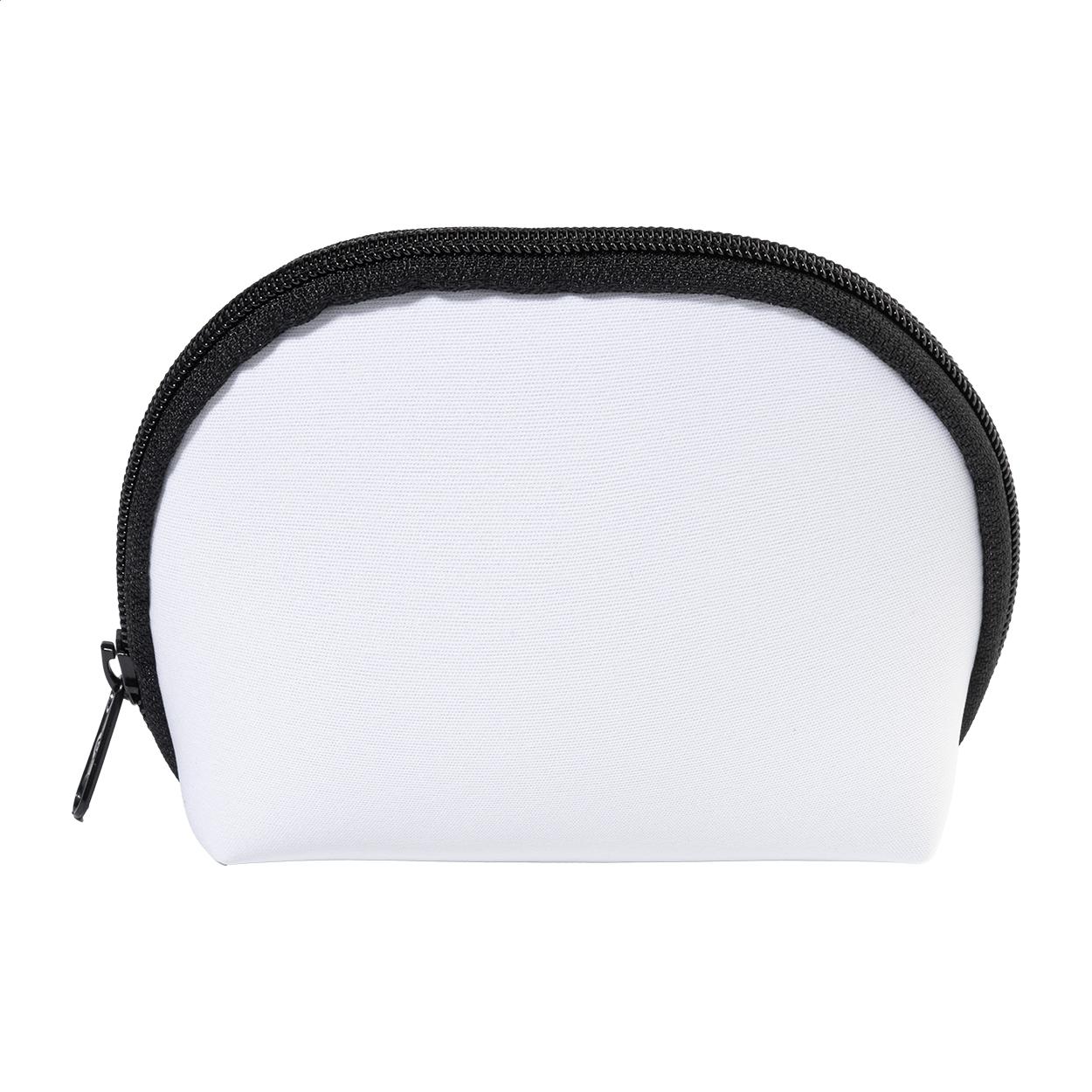 Geantă cosmetică personalizată, RPET CreaBeauty Soft S Negru