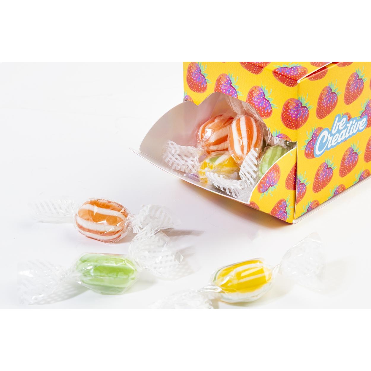 Dispenser de bomboane personalizat, CreaCandy Cube Alb
