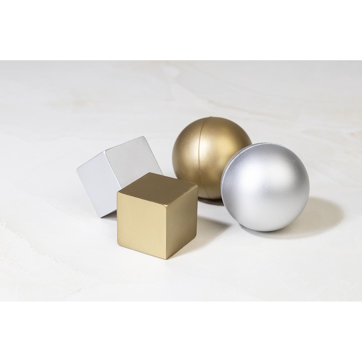Cub antistres Cubix Shine Auriu
