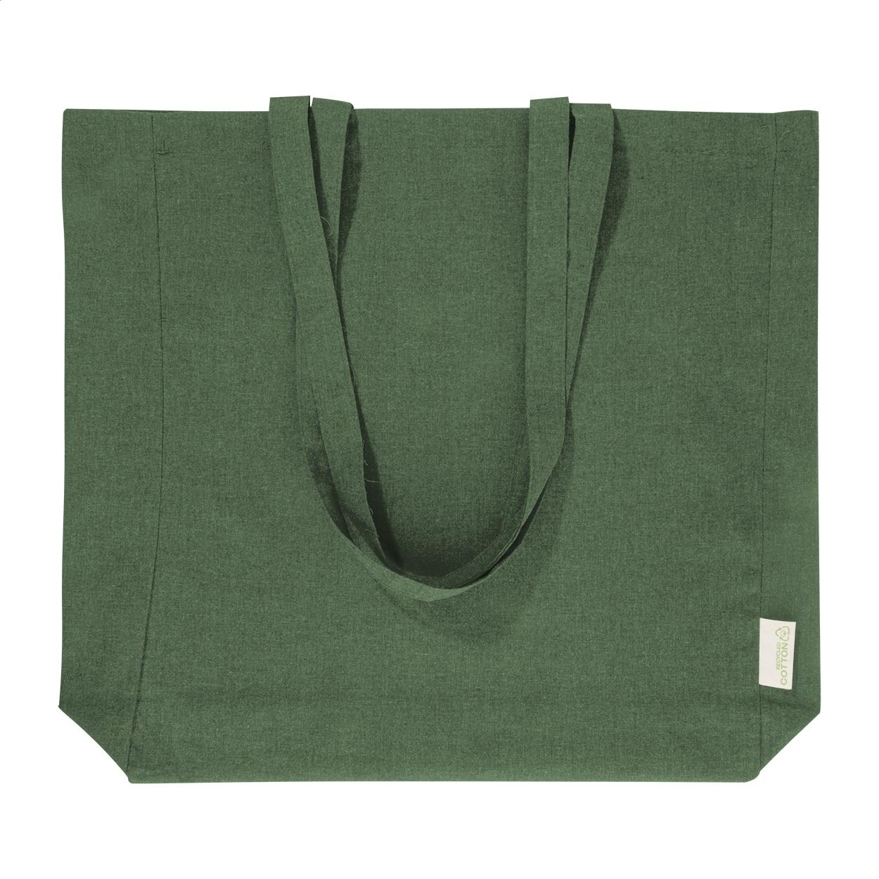 Sacoșă de cumpărături din bumbac reciclat Guspex Hue Verde